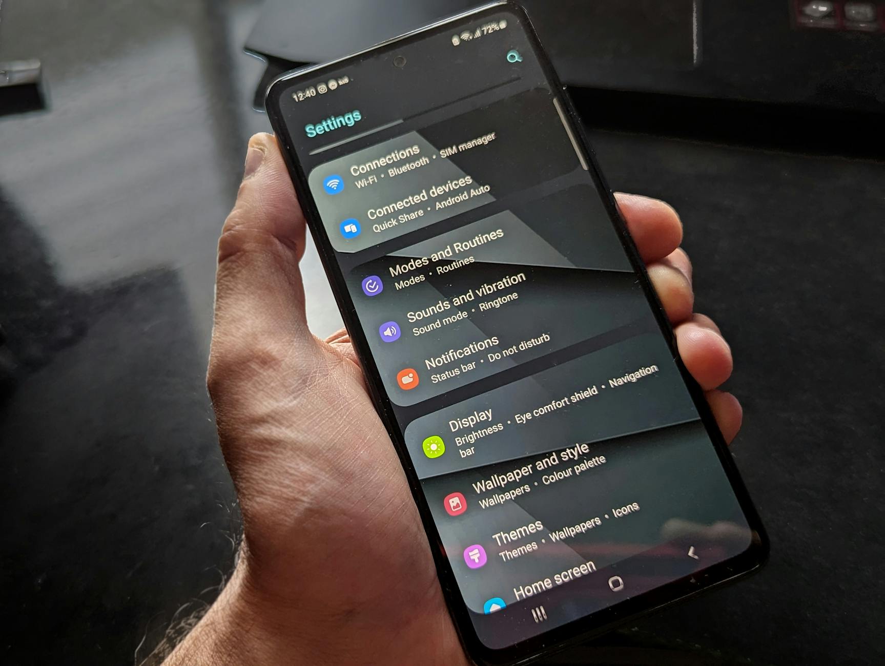 Phone Vibrating On Table
