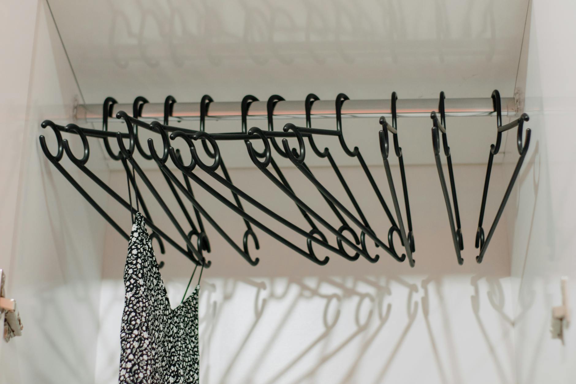 Organized Closet Empty Hangers Management