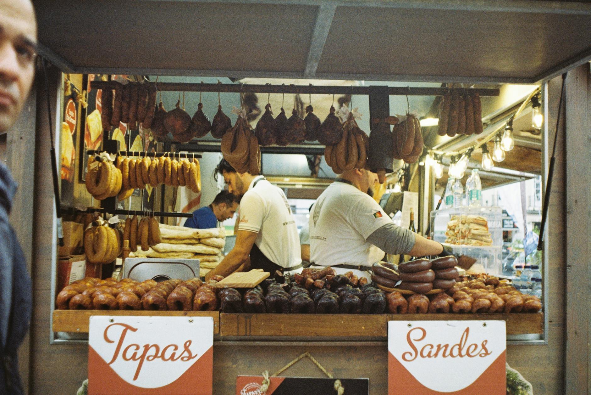 Seville Tapas Culture Food Street Orange Trees