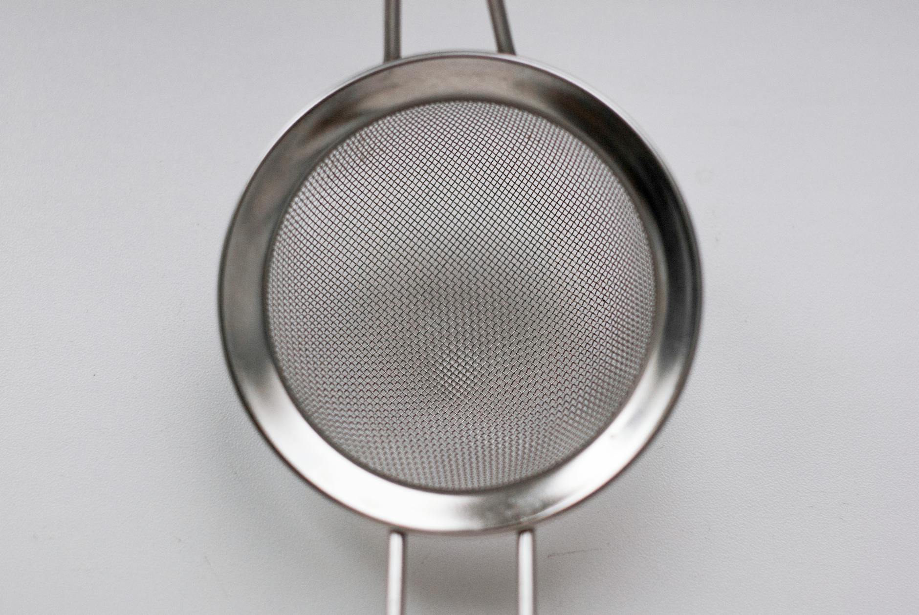 Fine Mesh Sieve Strainer Hand Washing Kitchen