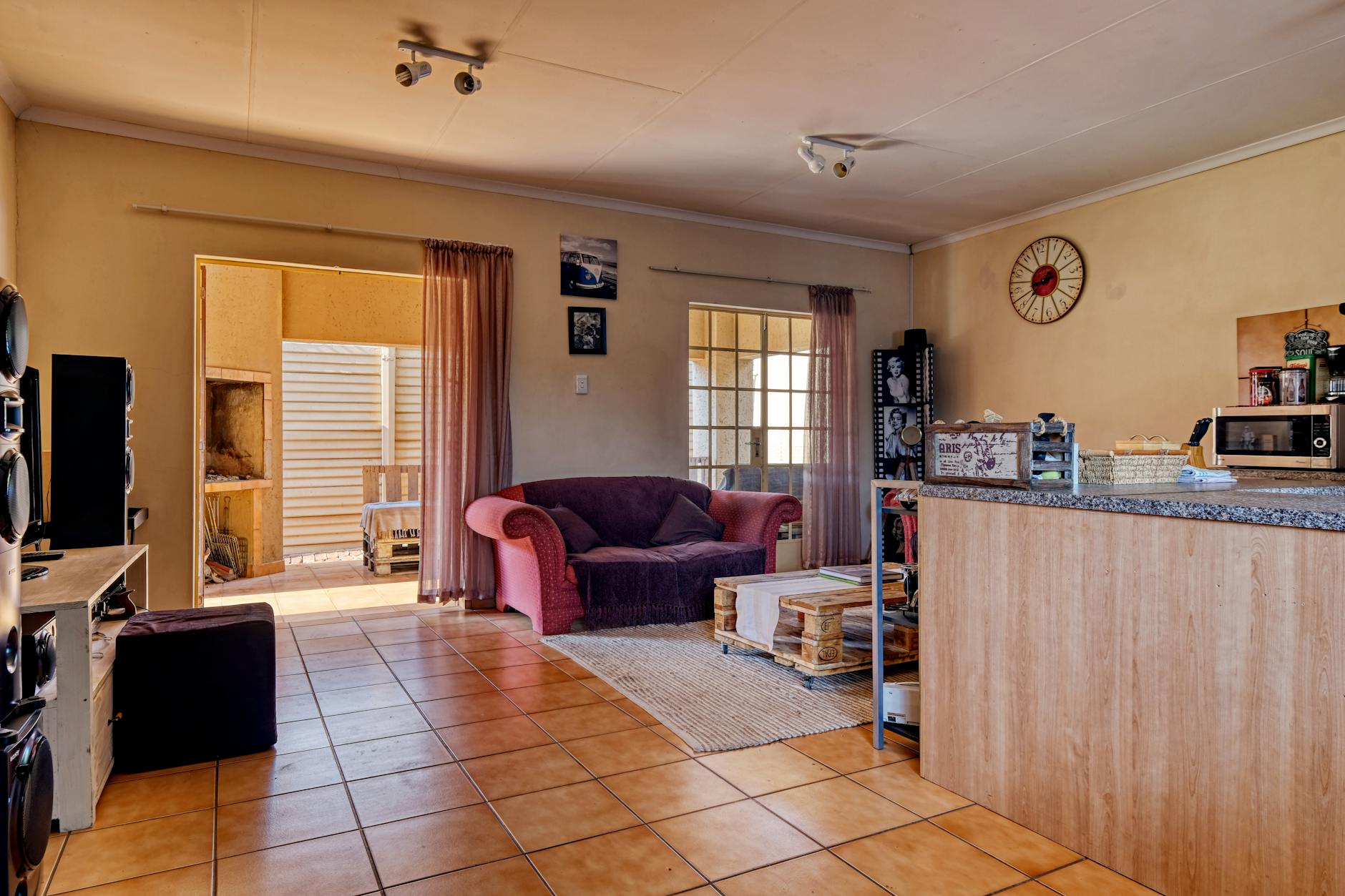 Staying on a local's couch