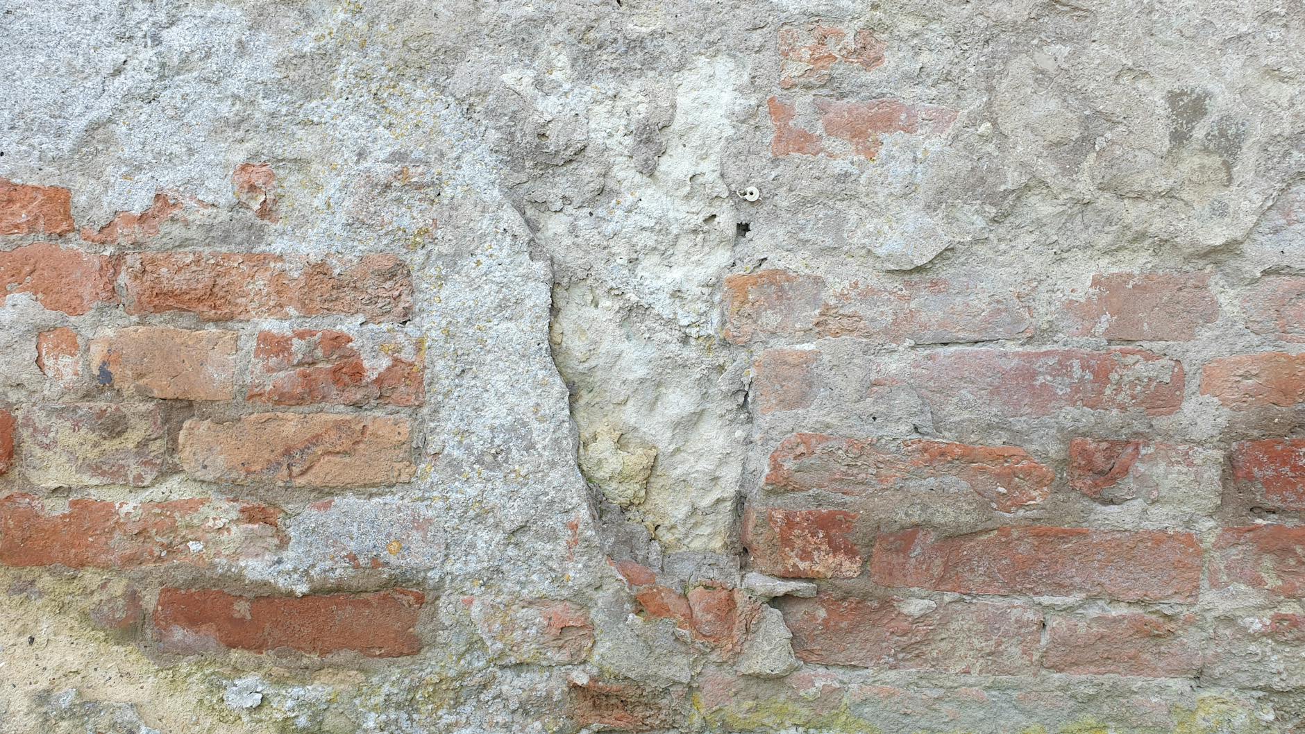 Cracked Brick Wall