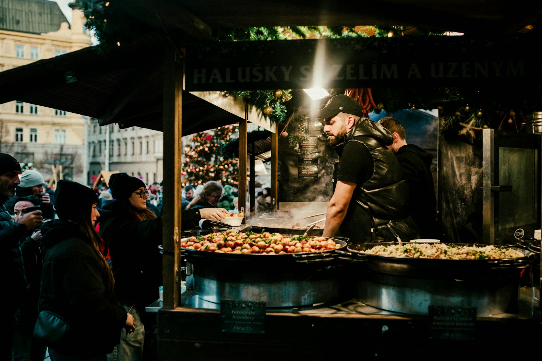 Prague Food Culture Street Vendors Traditional Dishes