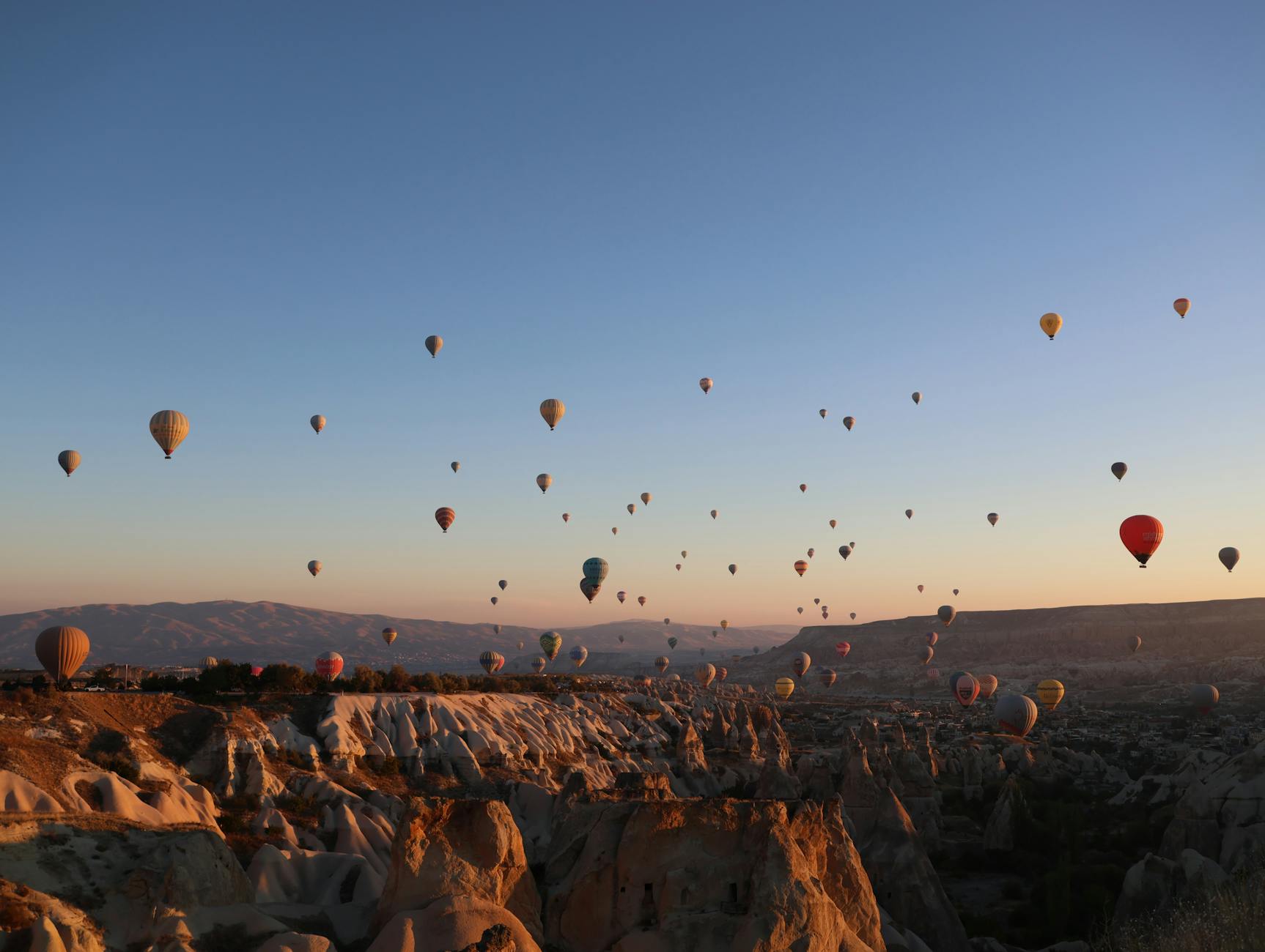 Hot Air Ballooning Cappadocia Sunrise Fairy Chimneys