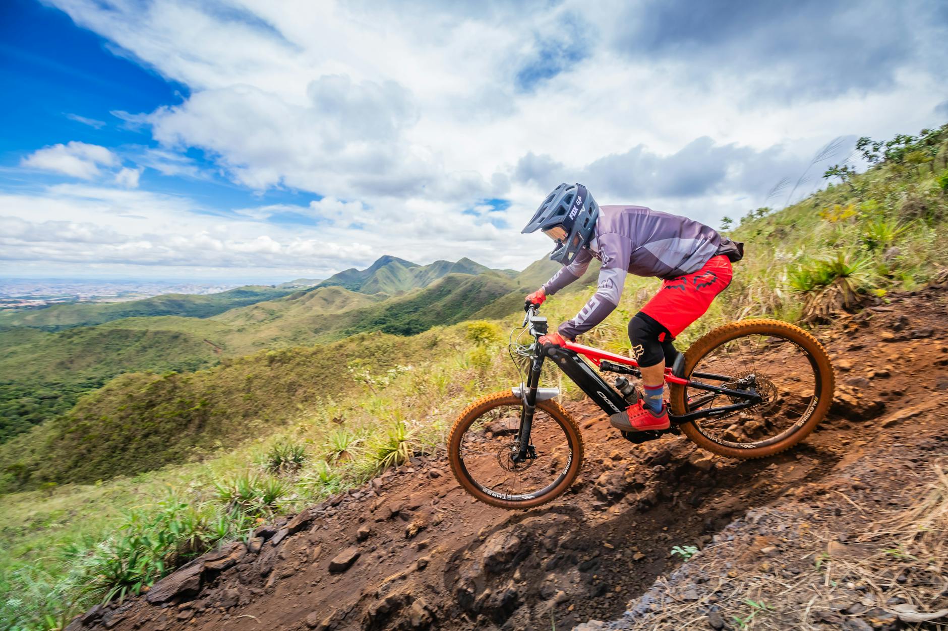 Moab Slickrock Trail Mountain Biking Off-road Adventure