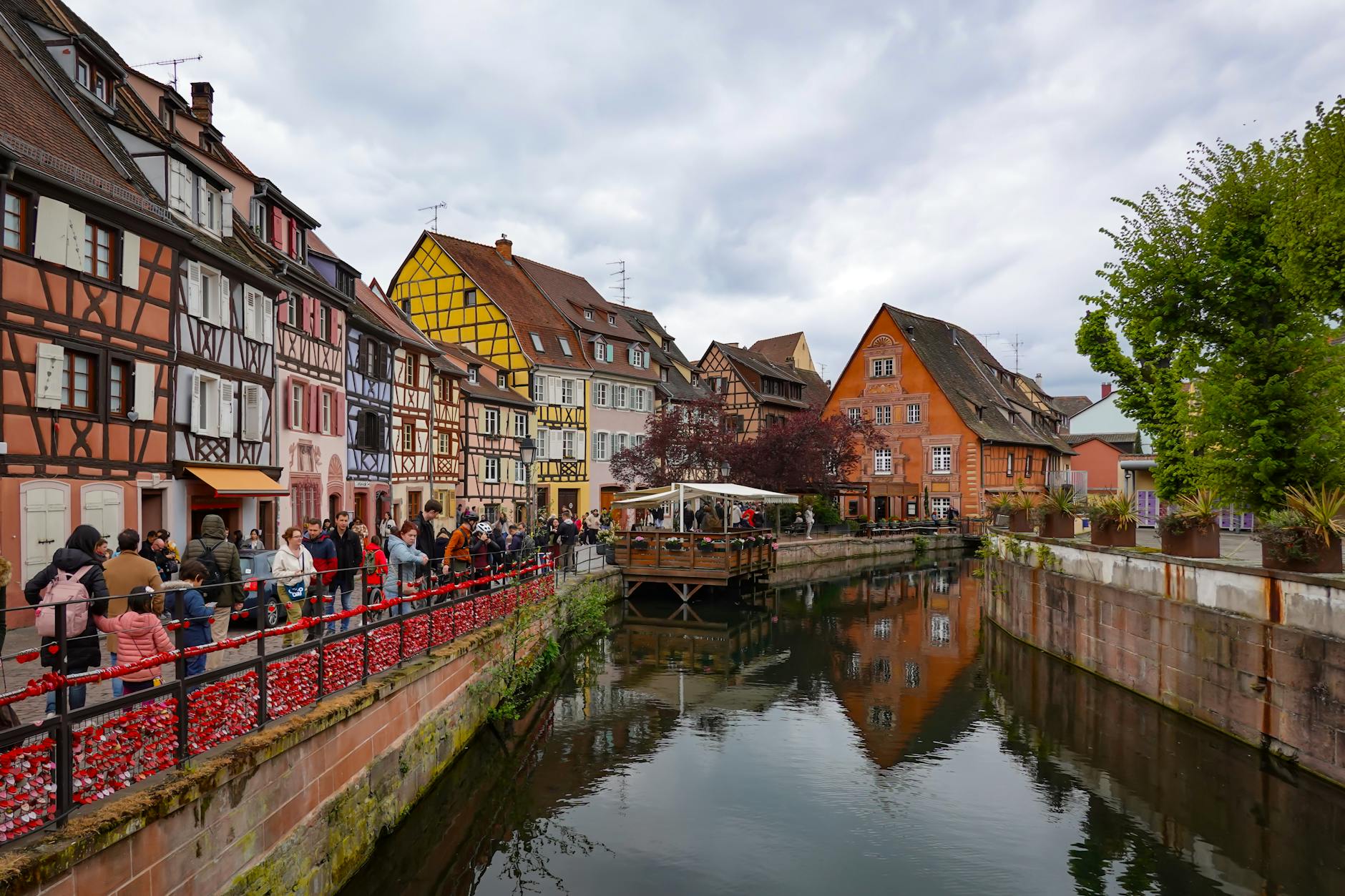 Colmar Alsace Timber-framed Houses Flower-lined Canals Little Venice Boat Tours Vineyards Unterlinden Museum