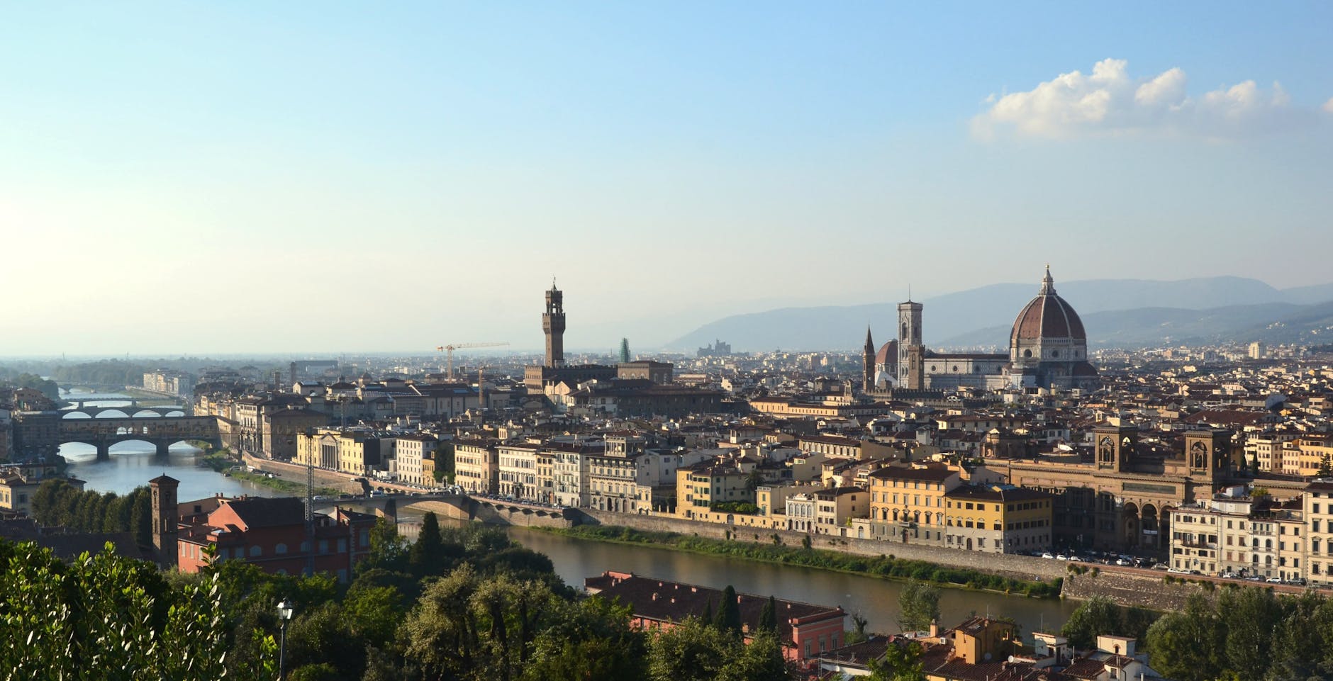 Romantic Honeymoon Destinations Florence Tuscany Architecture Uffizi Gallery Ponte Vecchio