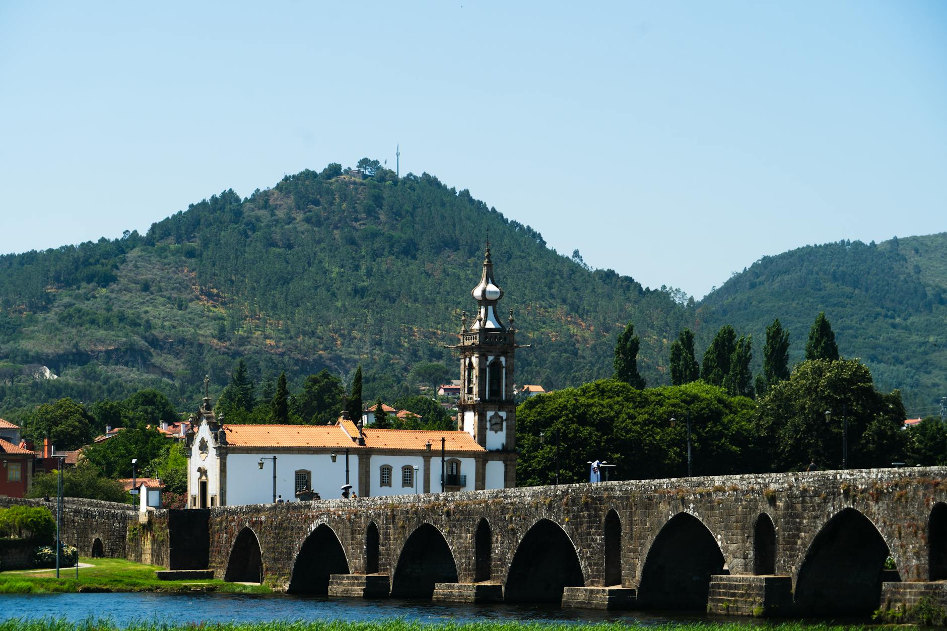 Amarante Portugal Stone Bridge Saint Gonçalo Monastery Douro Valley Vineyards