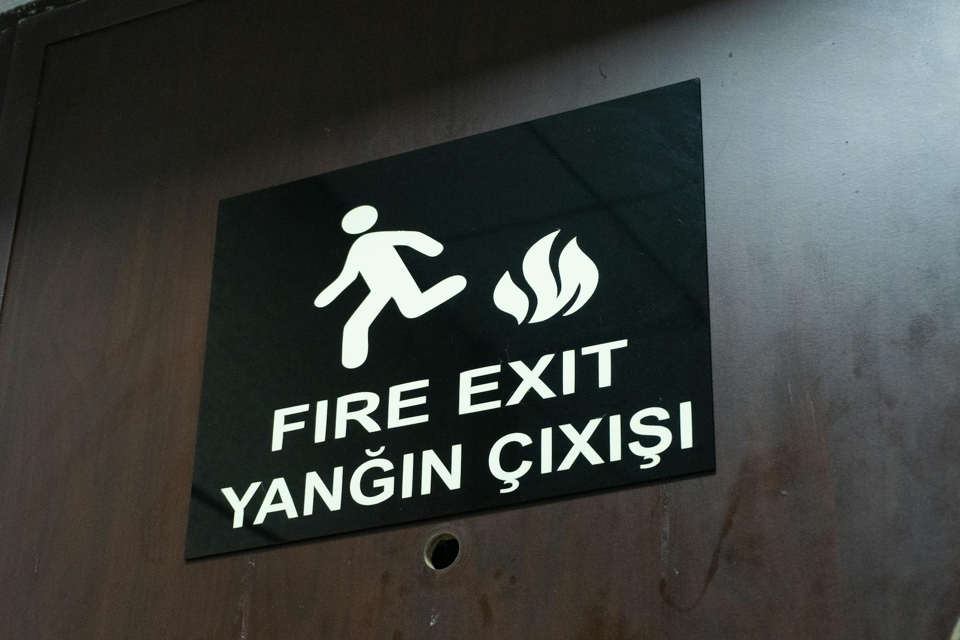 Indifferent Neighbor Ignoring Emergency Signs