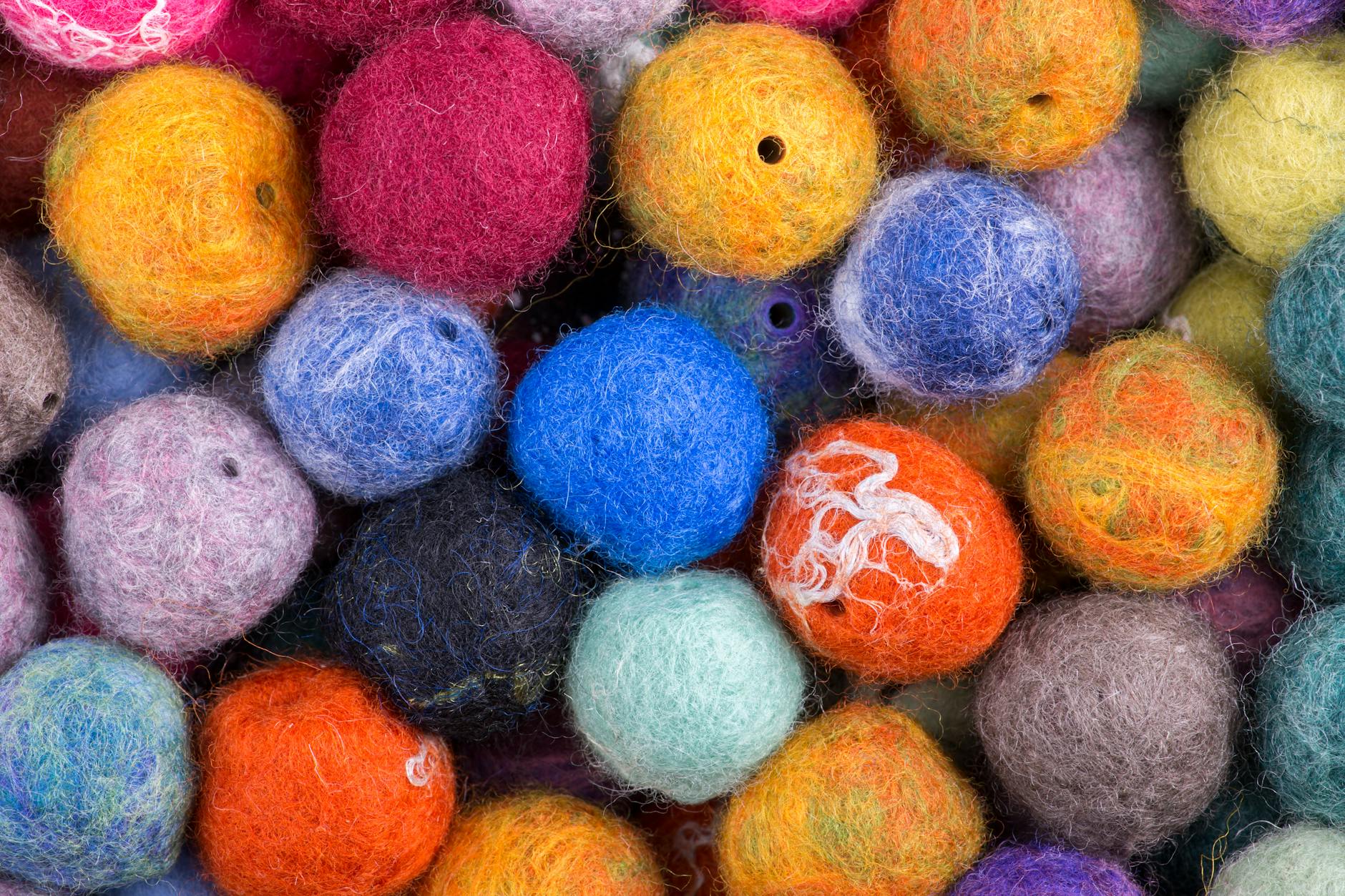 Wool Dryer Balls Waste