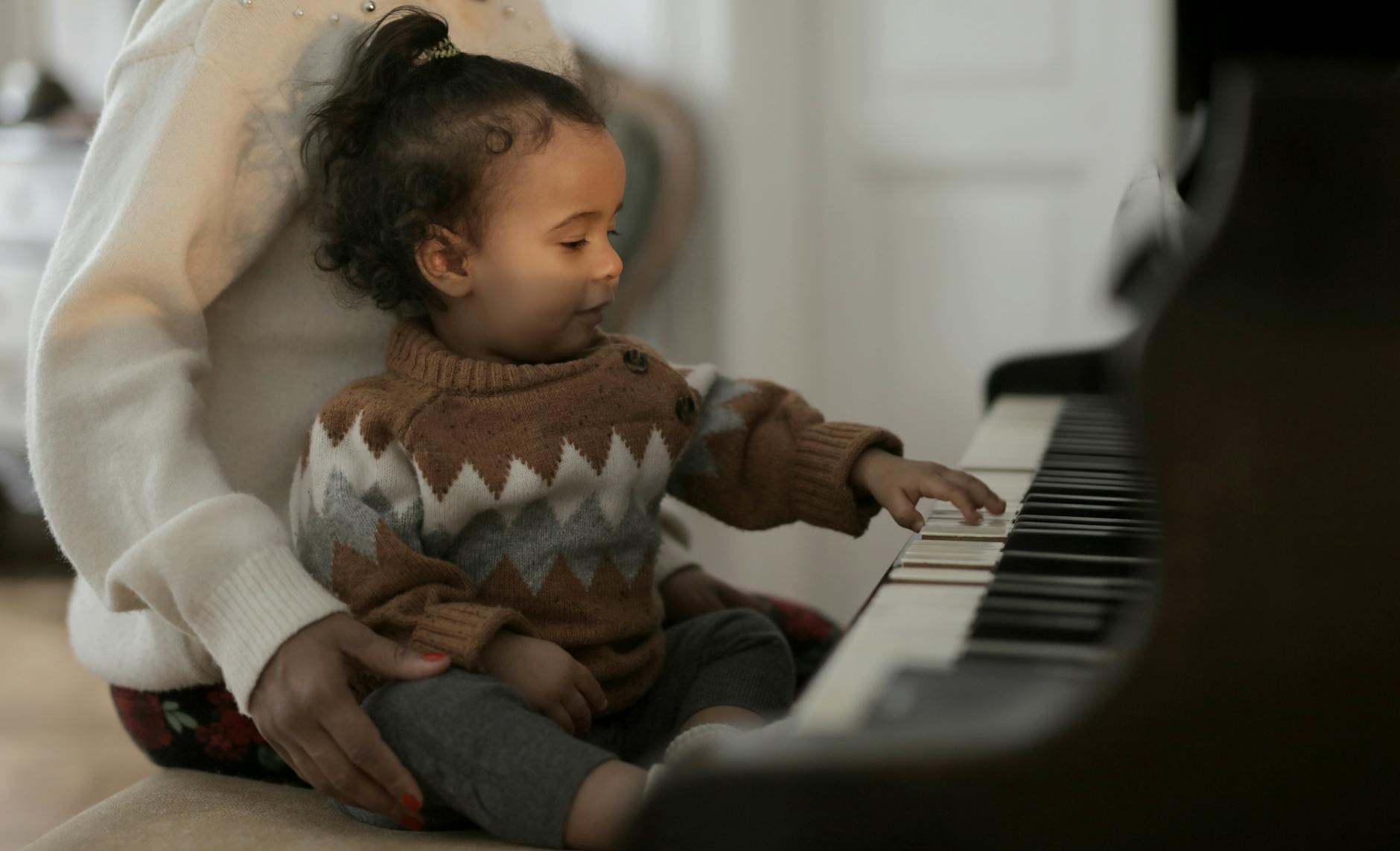 Young Person With Piano