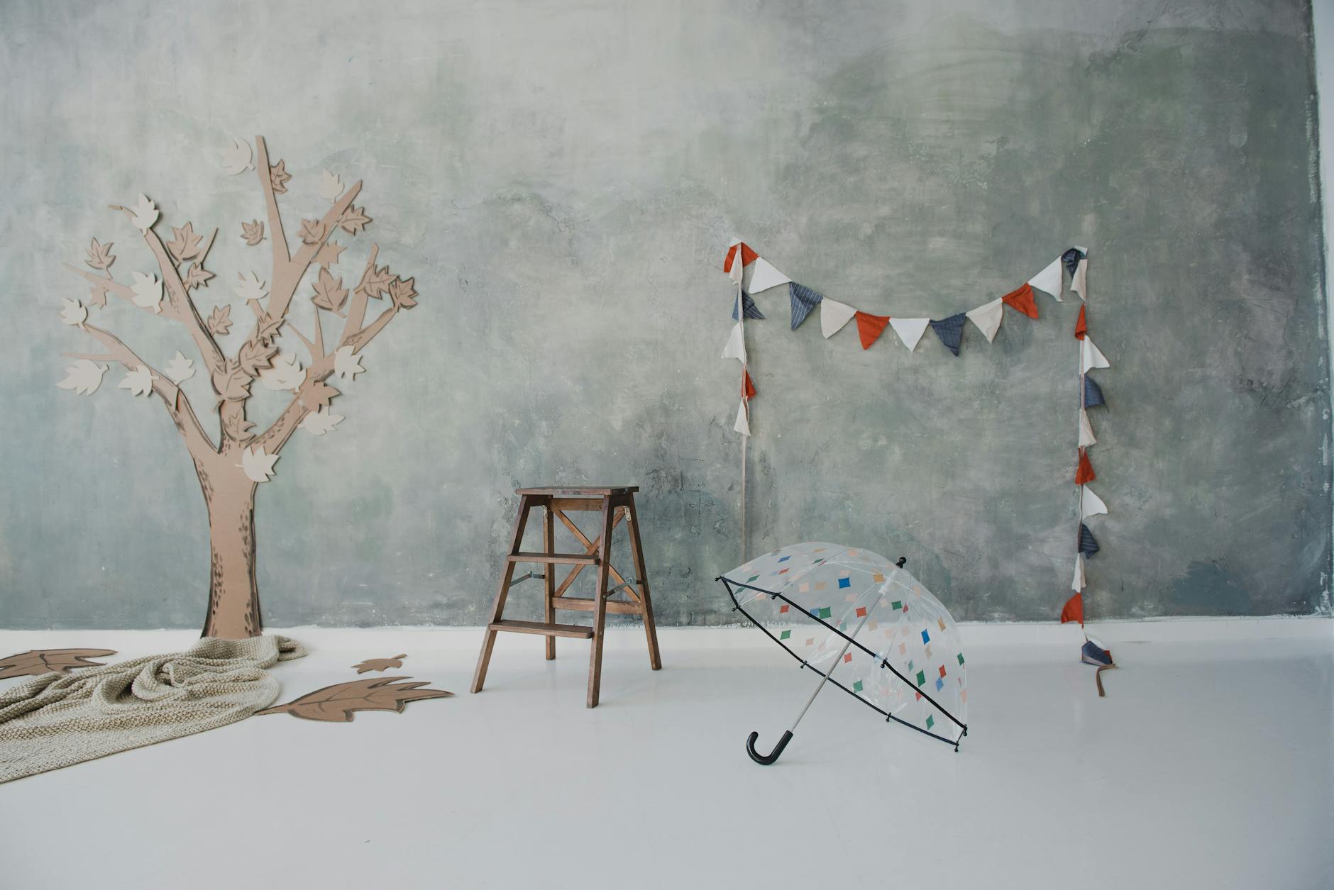 DIY Fabric Scrap Garland Bohemian Decor