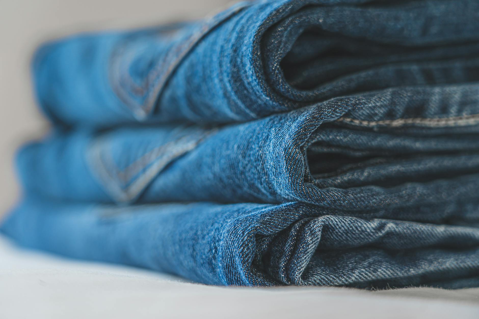 Stacked Jeans Organization Closet
