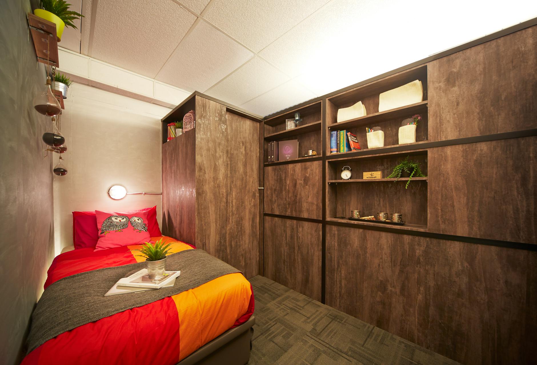 Integrated Storage Beds Modern Design Small Apartment