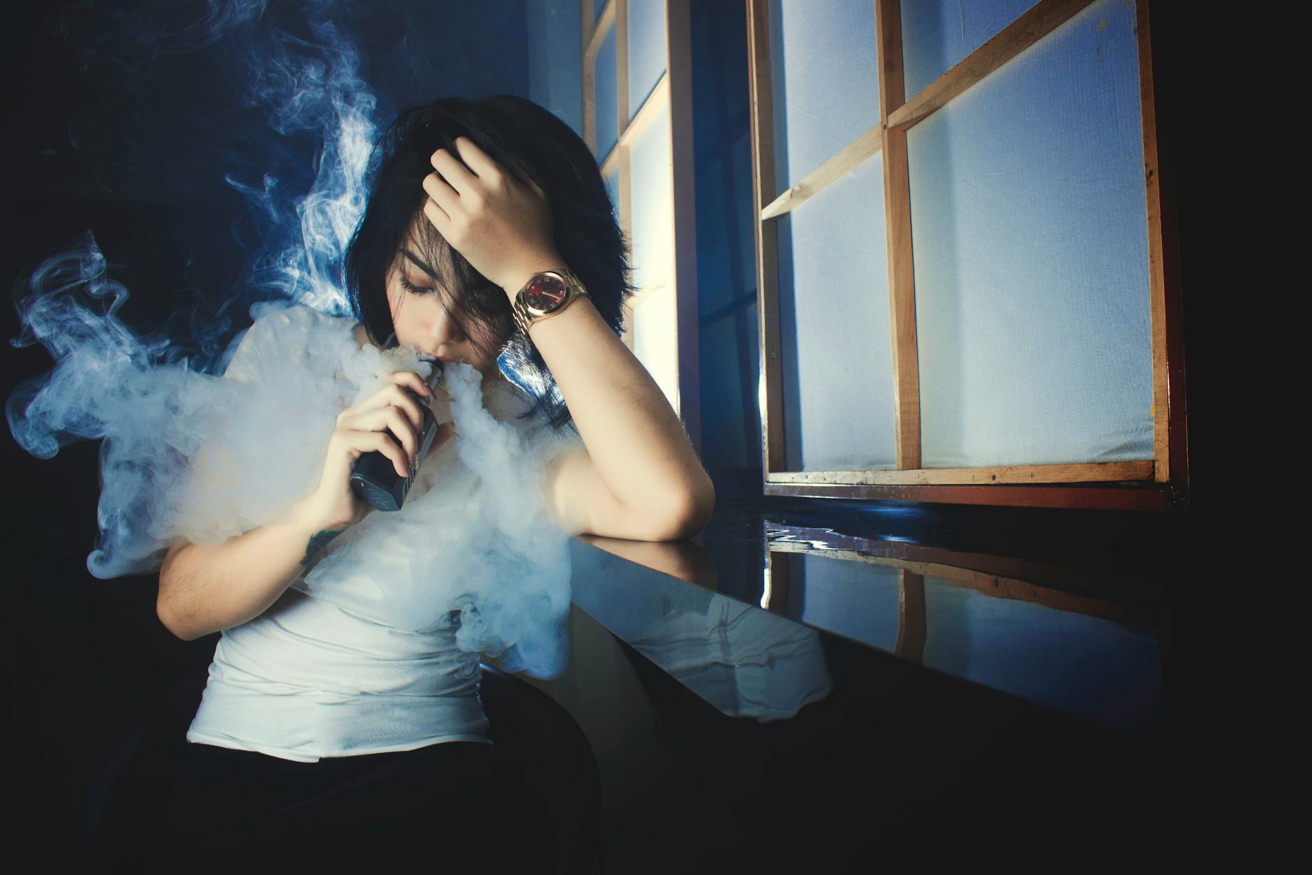 Vaping Regularly Habit