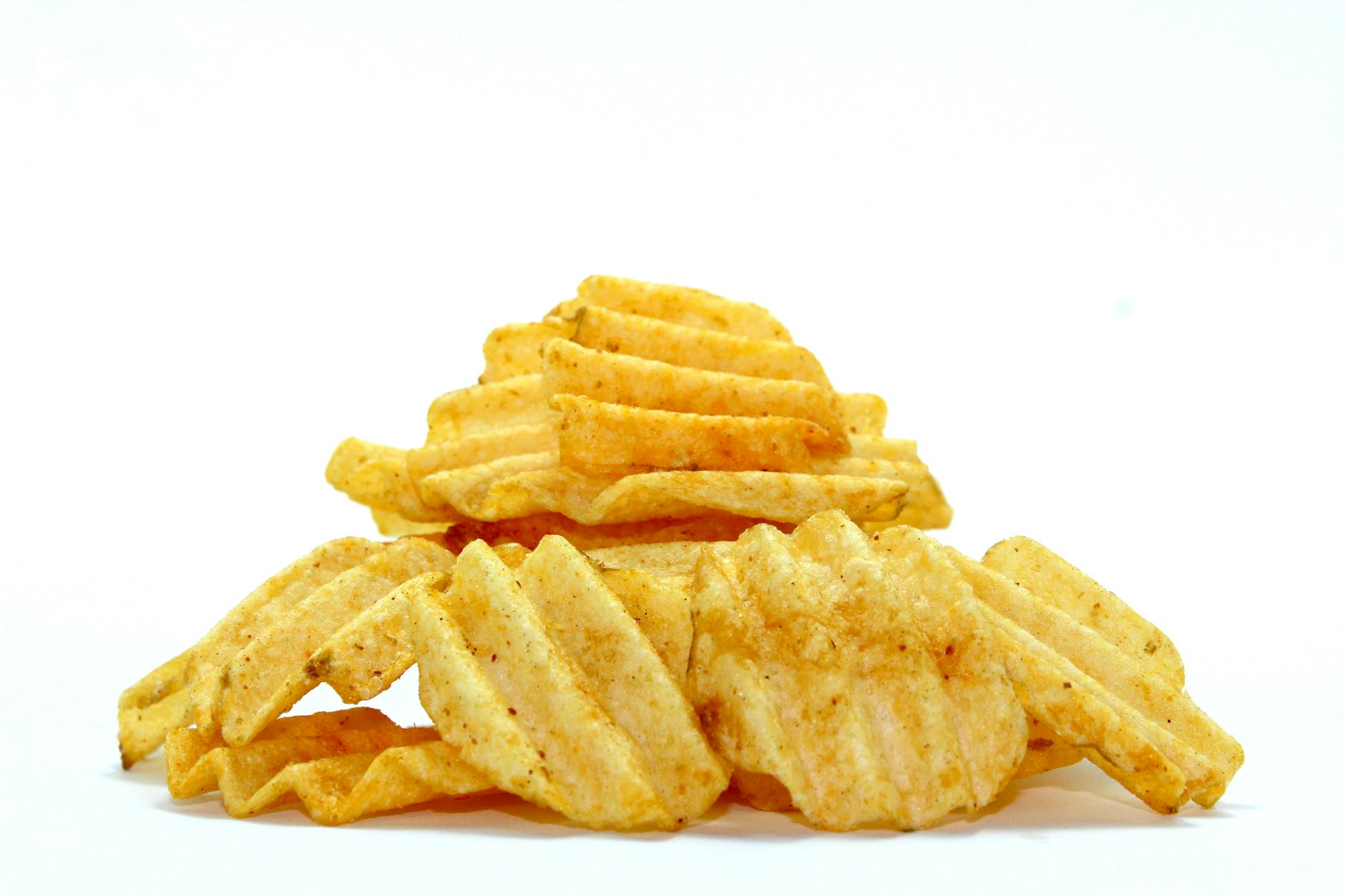 Potato Chips Unhealthy Snacks High Blood Pressure