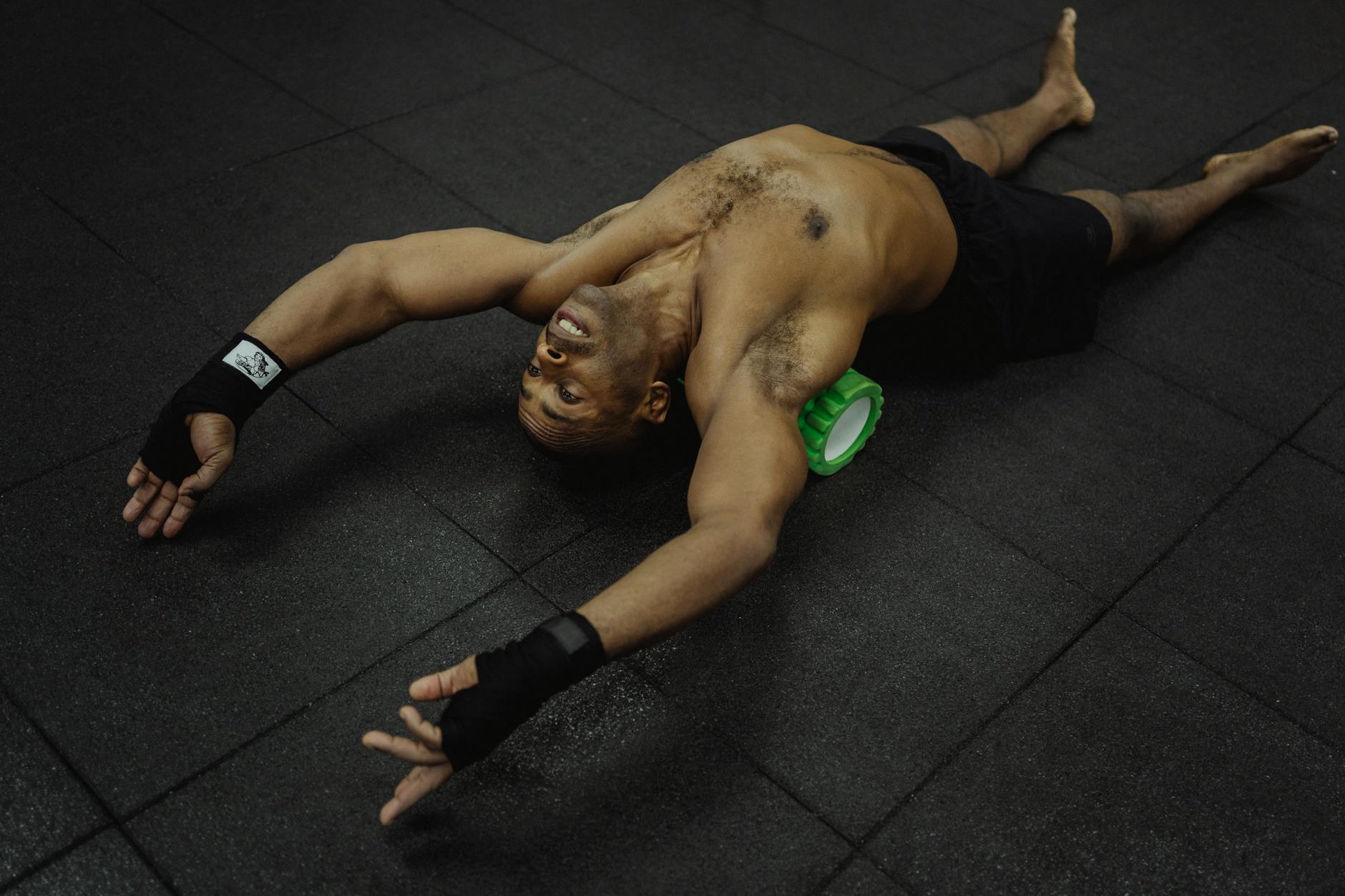 Thread The Needle Stretching Exercise Upper Back Flexibility