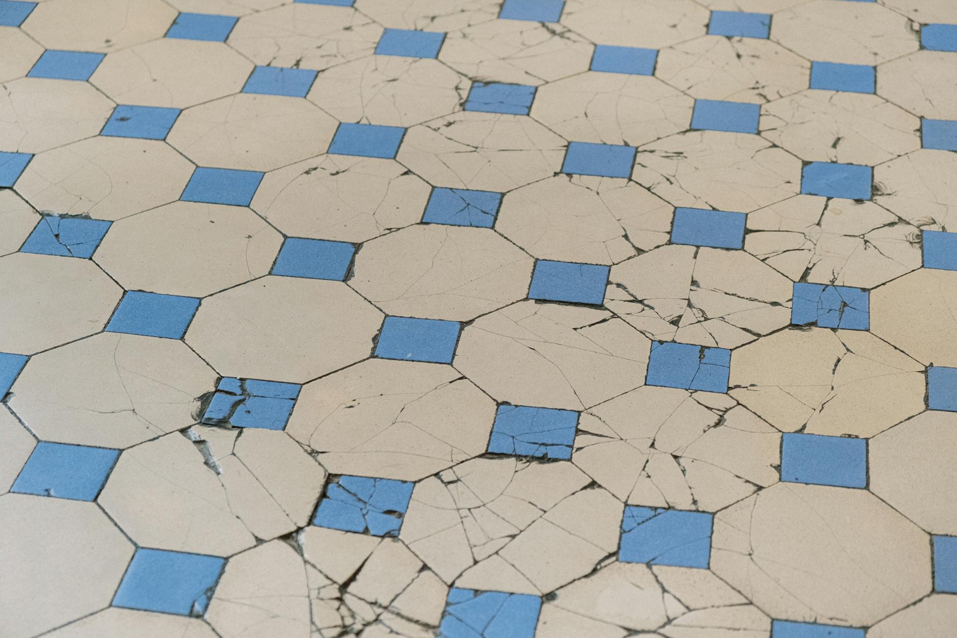 Cracked Ceramic Tiles