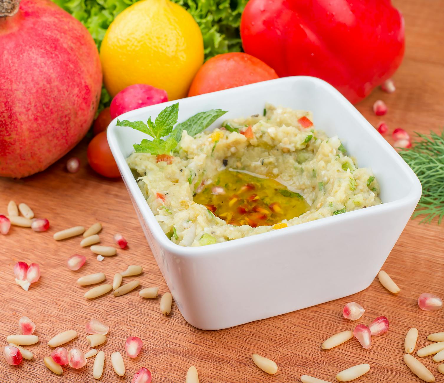 Roasted Eggplant Dip Baba Ganoush Recipe
