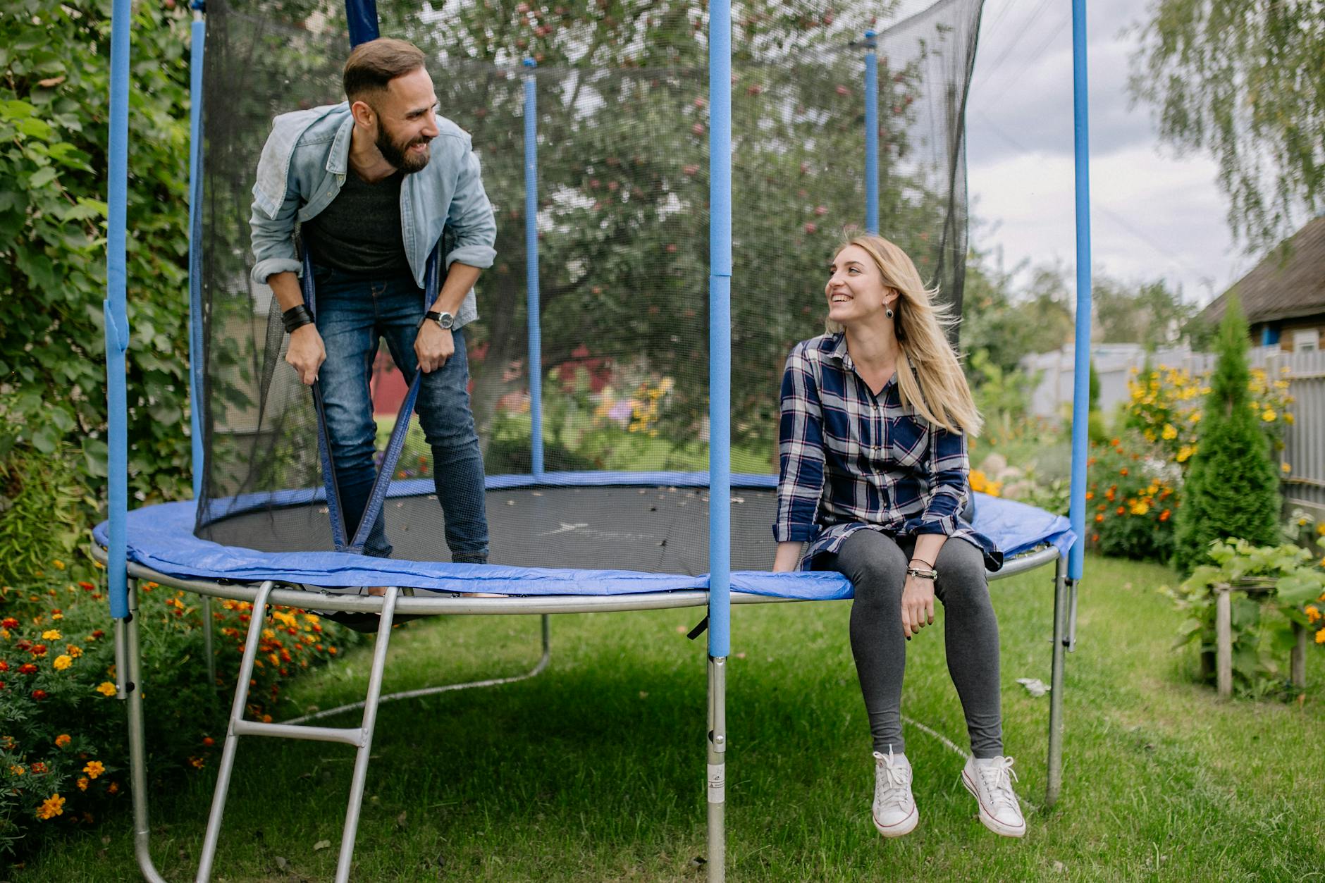 Unsafe Backyard Trampolines