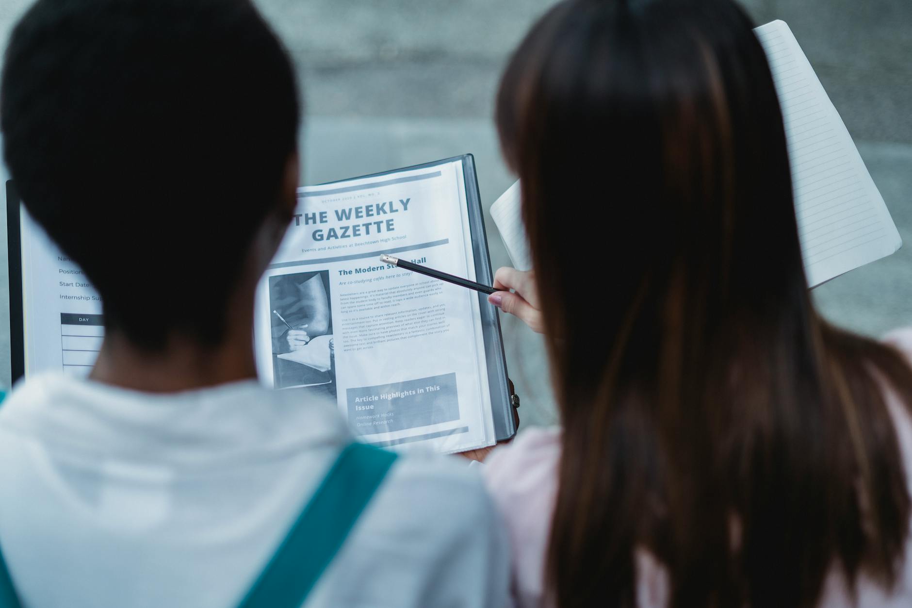 Person Sharing Information