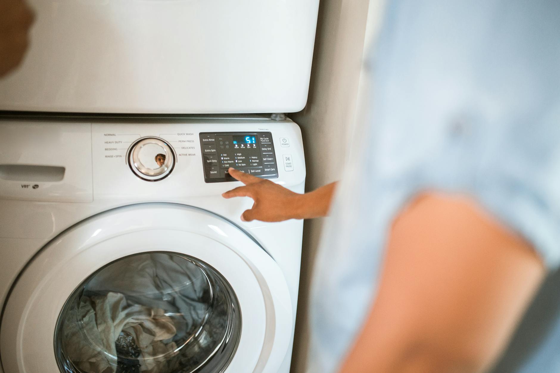 Overusing Sanitize Cycle Laundry Mistakes