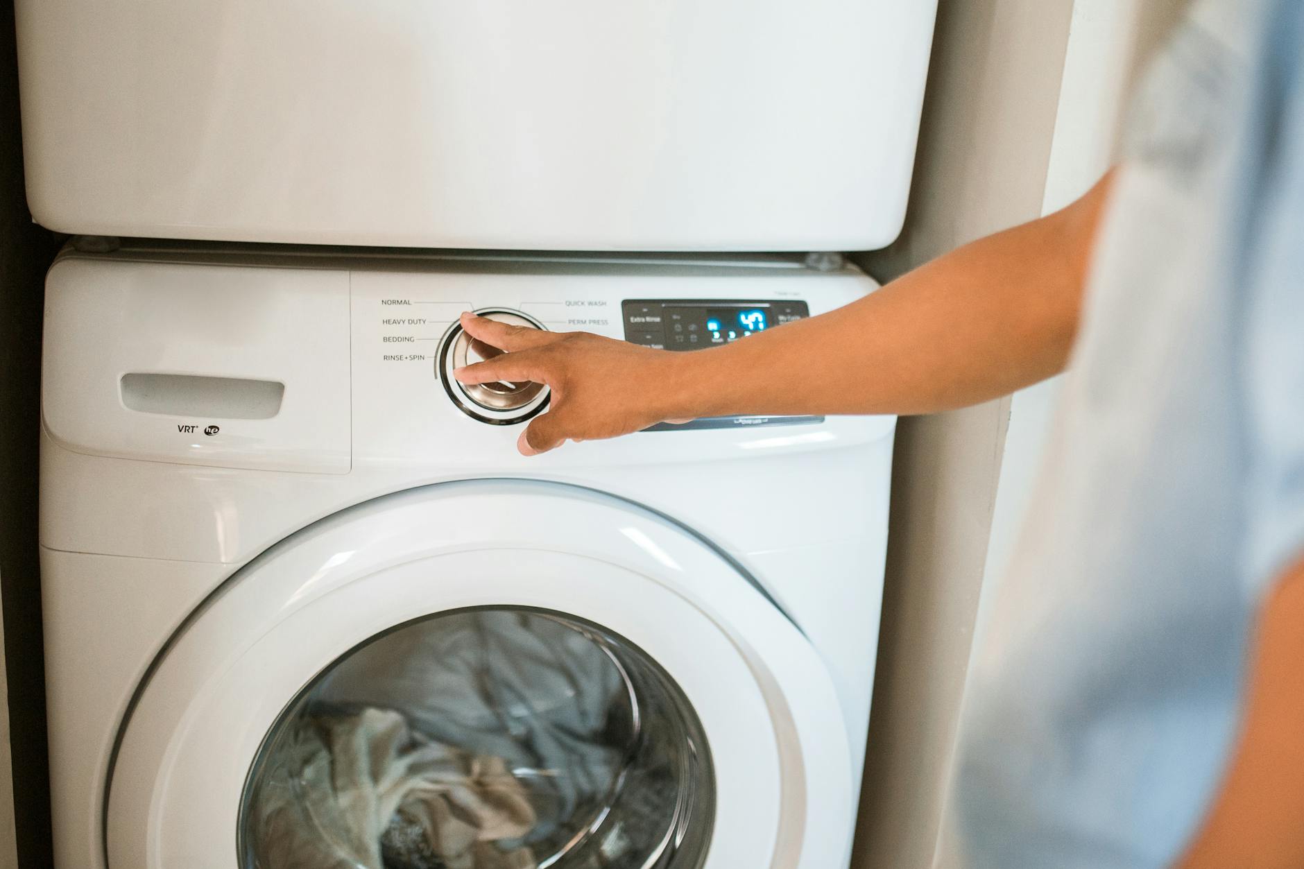 Wet Clothes In Washing Machine Mold Mildew Odor