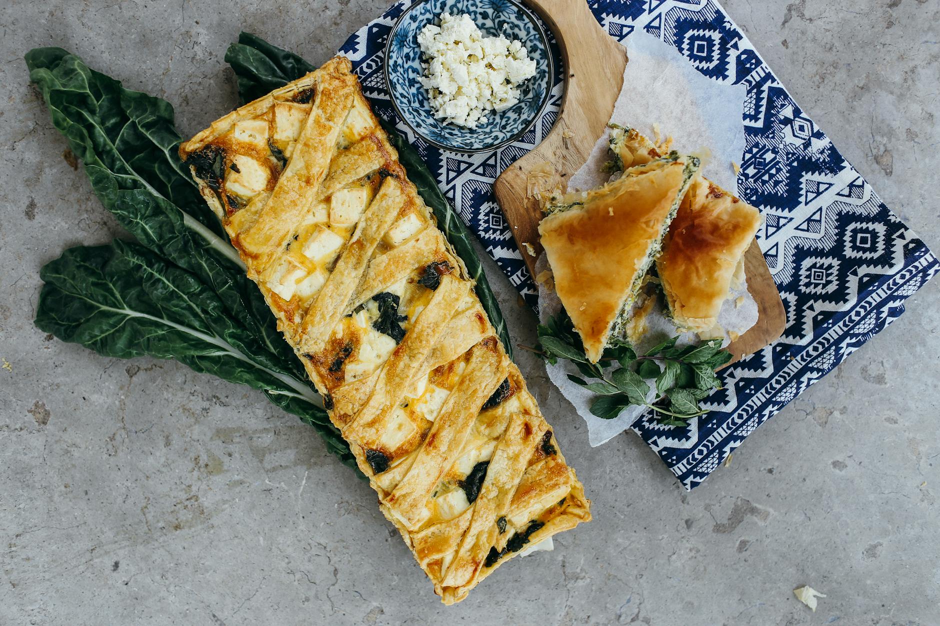 Gluten-free Spinach Feta Quiche