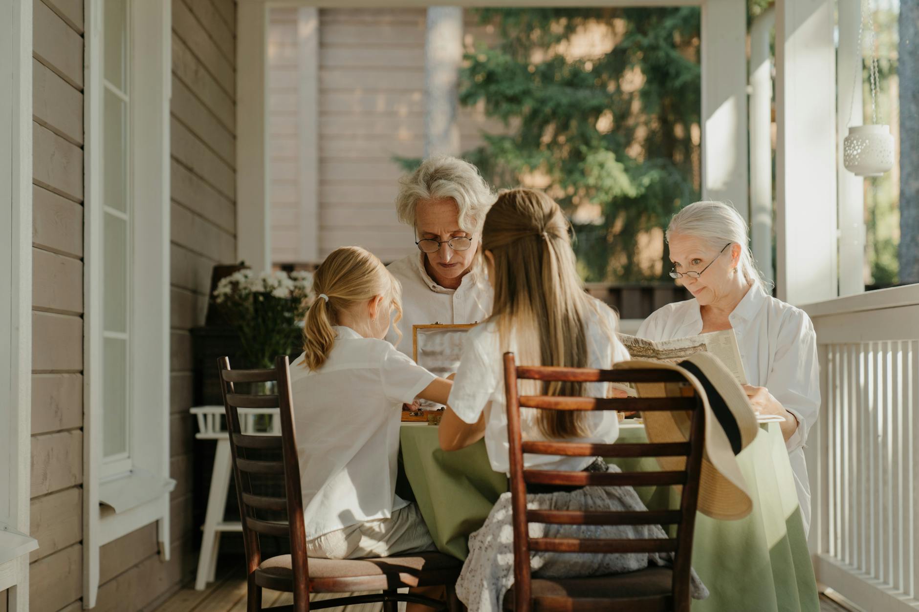 Grandparents With Grandchildren