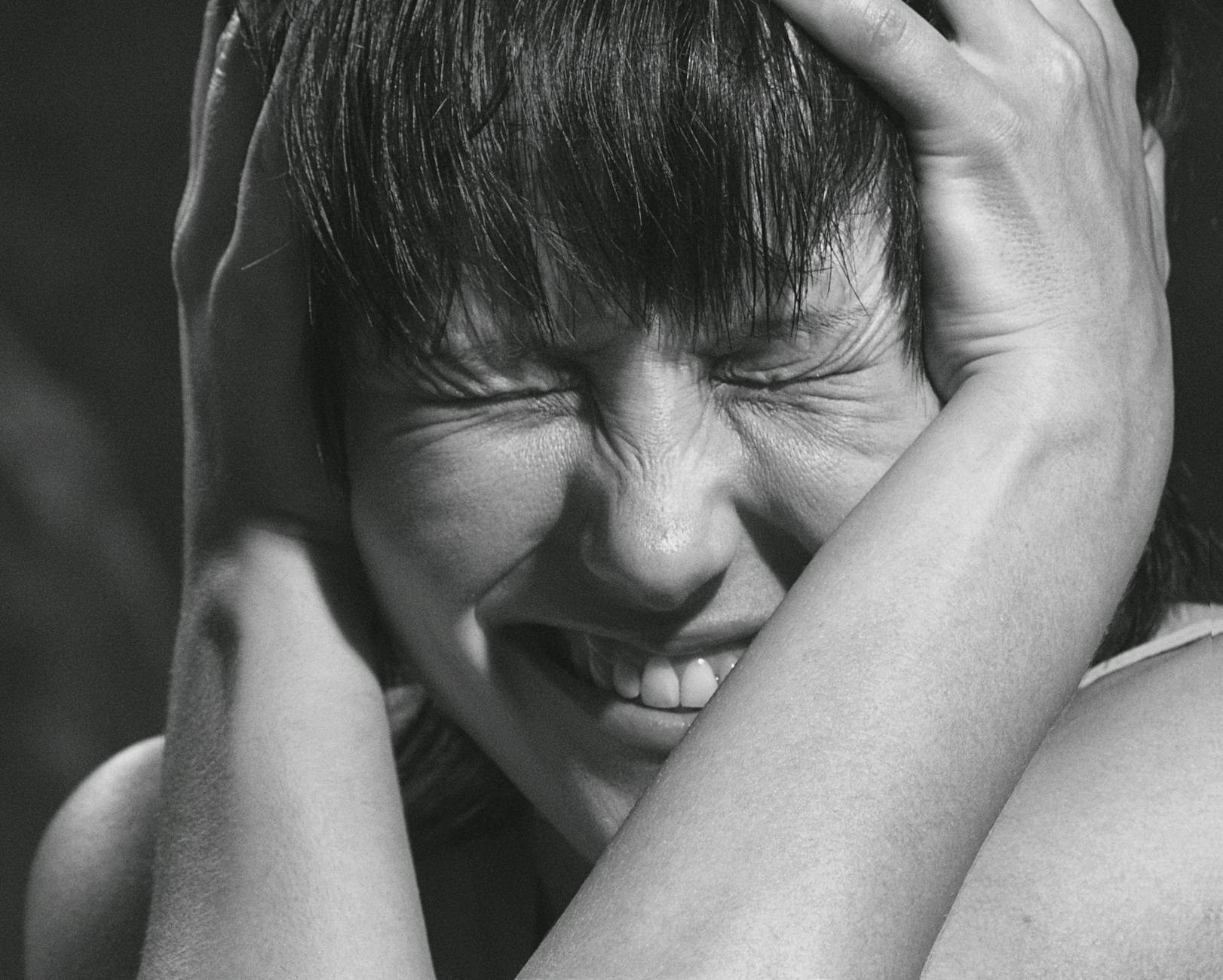 Person Struggling To Concentrate