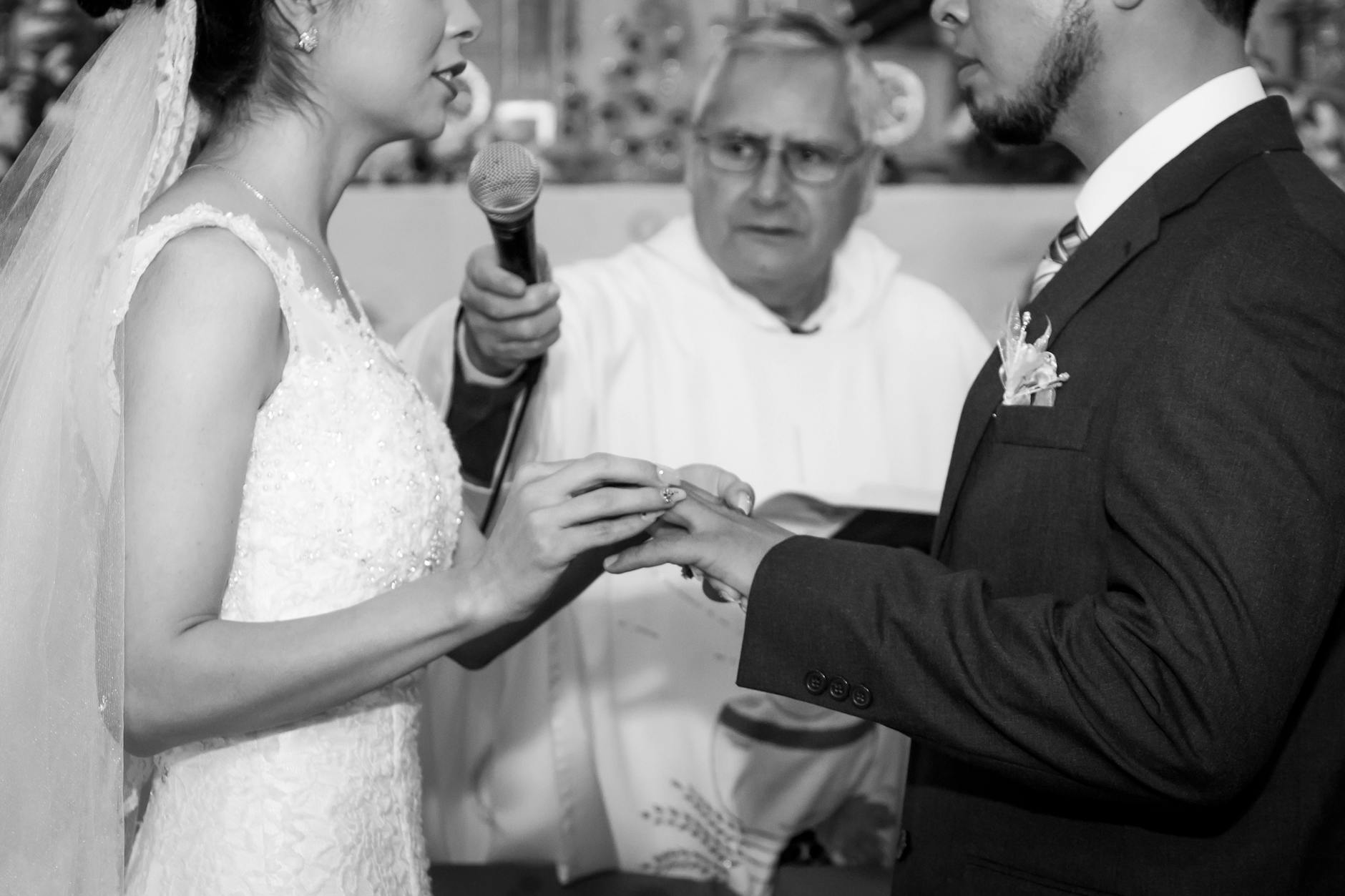 Couple Revisiting Wedding Vows