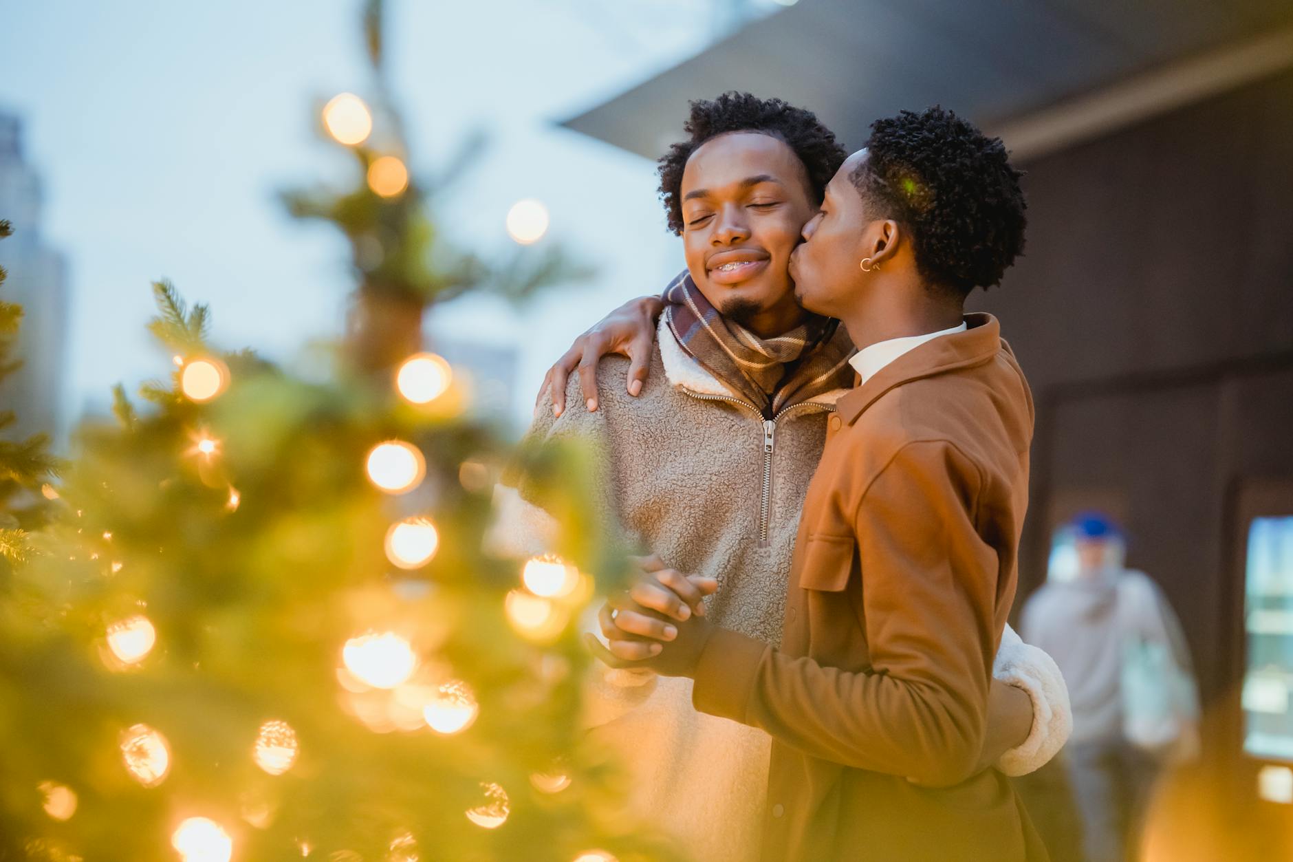 LGBTQ+ Couples Holiday Traditions Celebration