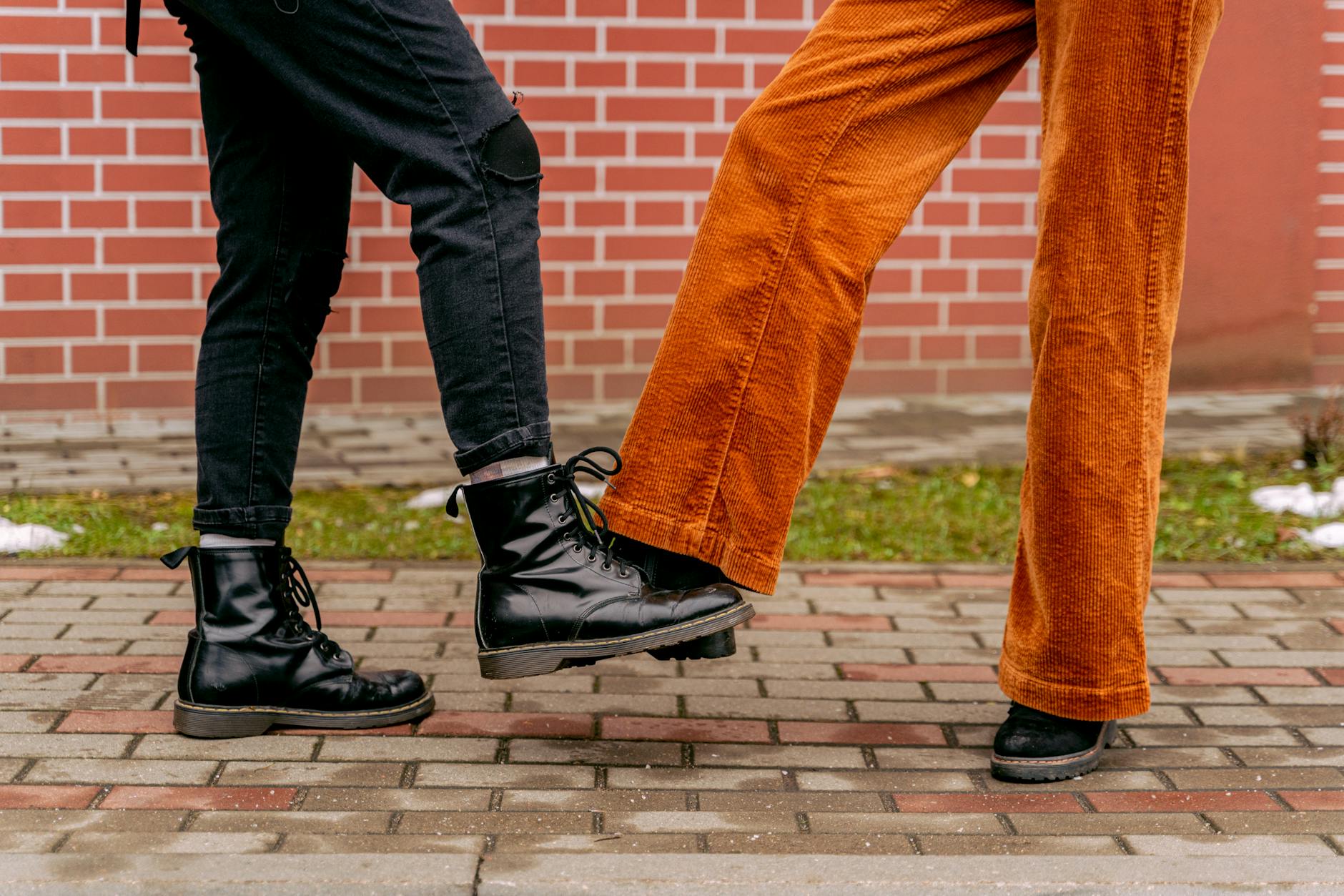 Vintage Corduroy Pants Earth Tones Wide-leg Bootcut Fashion
