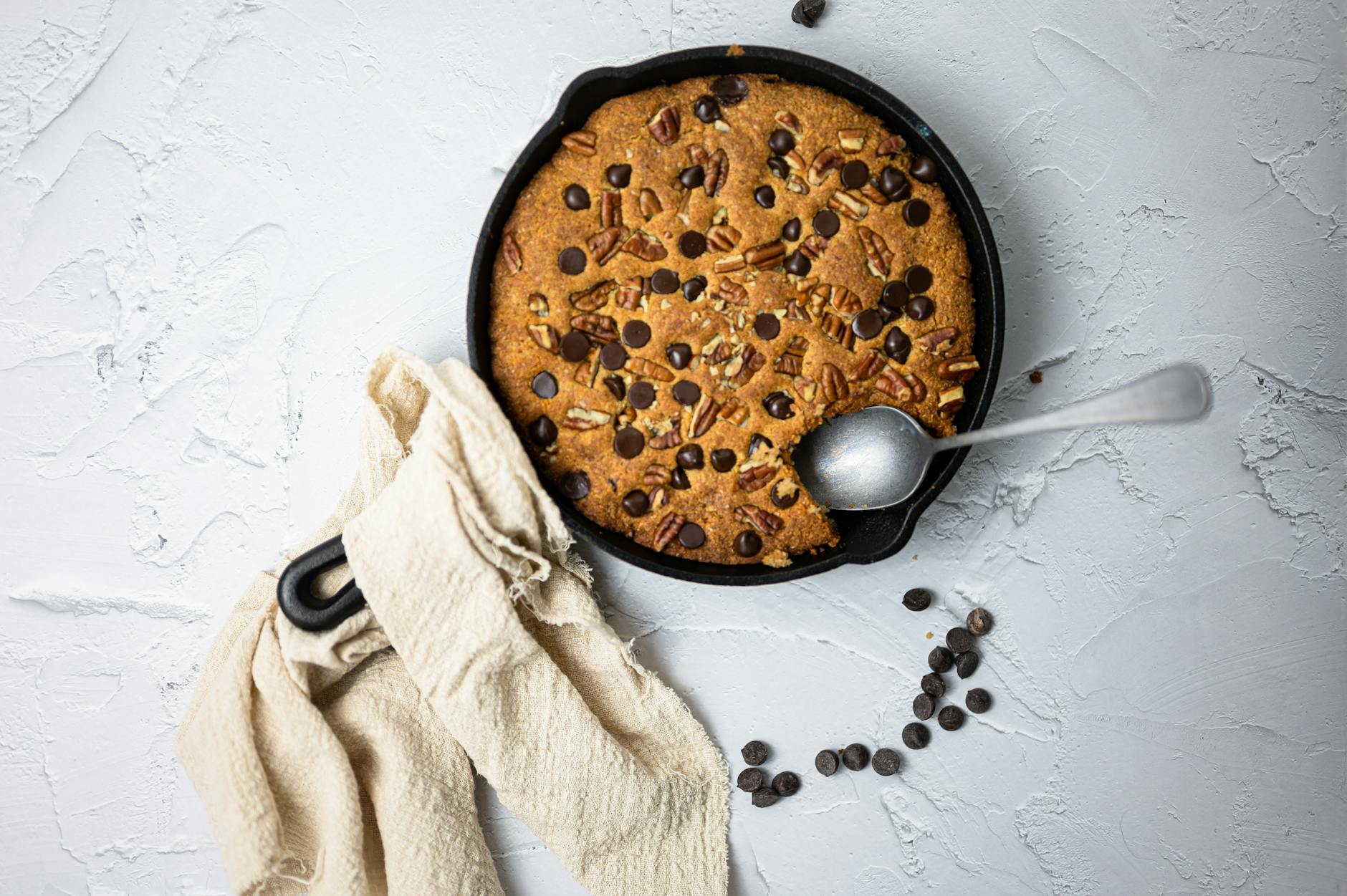 Cast Iron Skillet Sticky Desserts