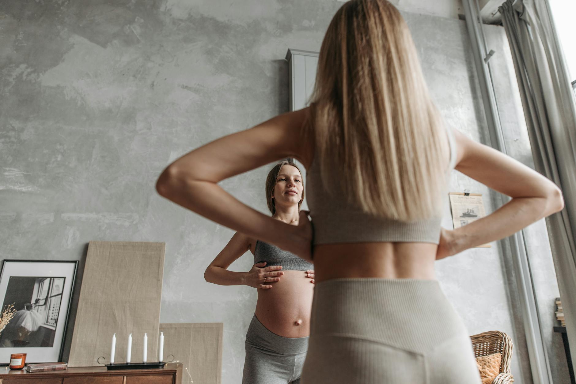 Pregnant Woman Body Positivity Health Nurturing