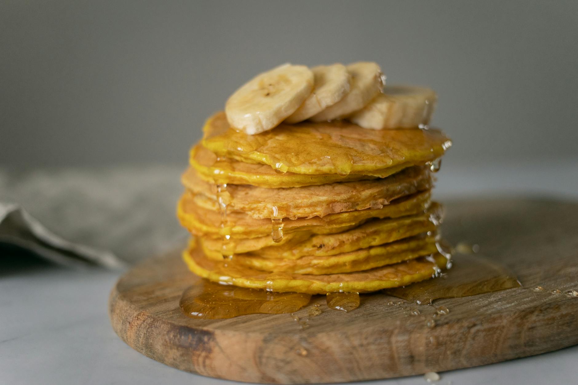 Banana Protein Pancakes
