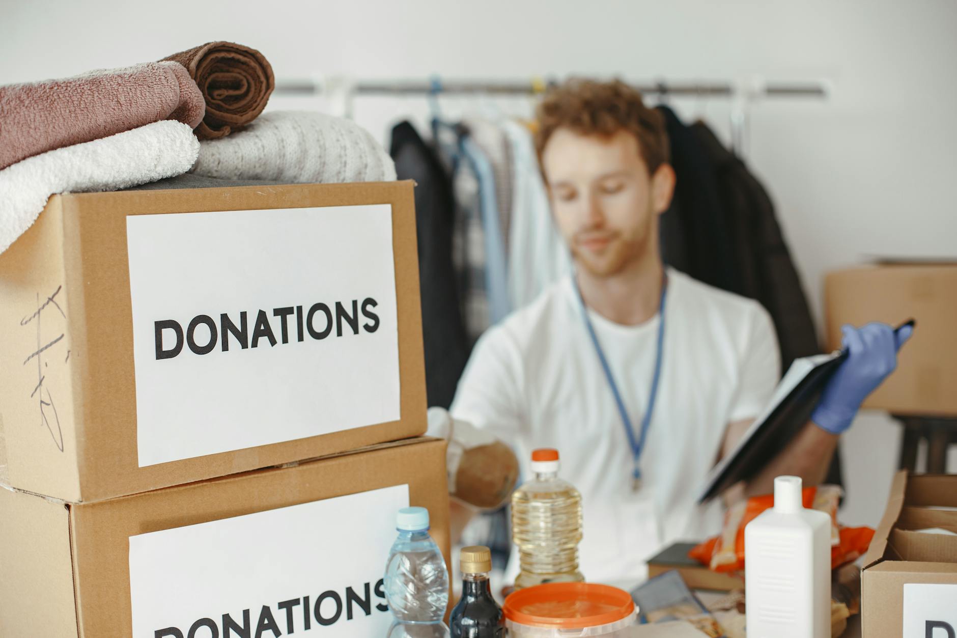 Donation Station For Decluttering