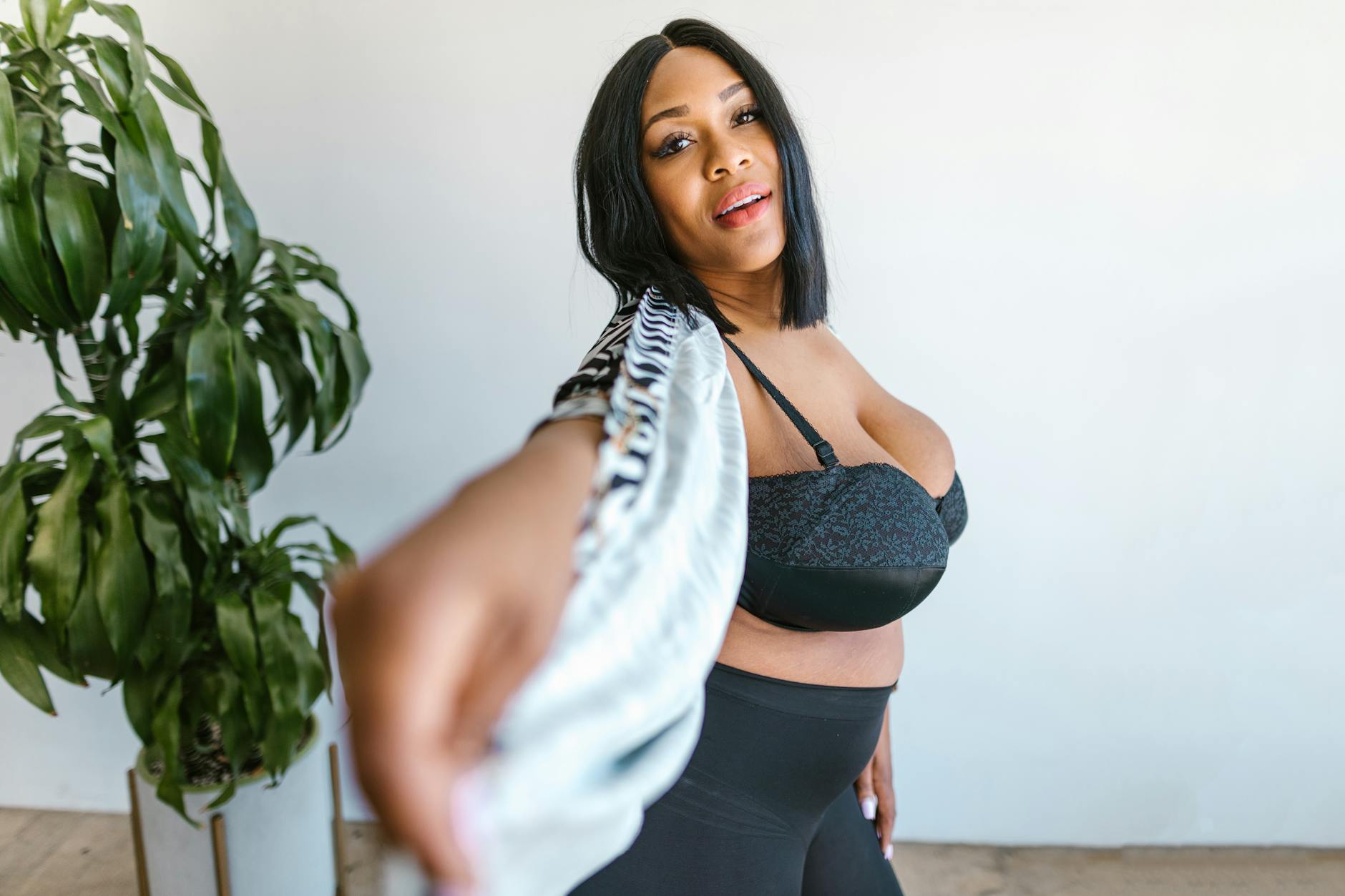 Plus Size Women Power Outfit Confident Style