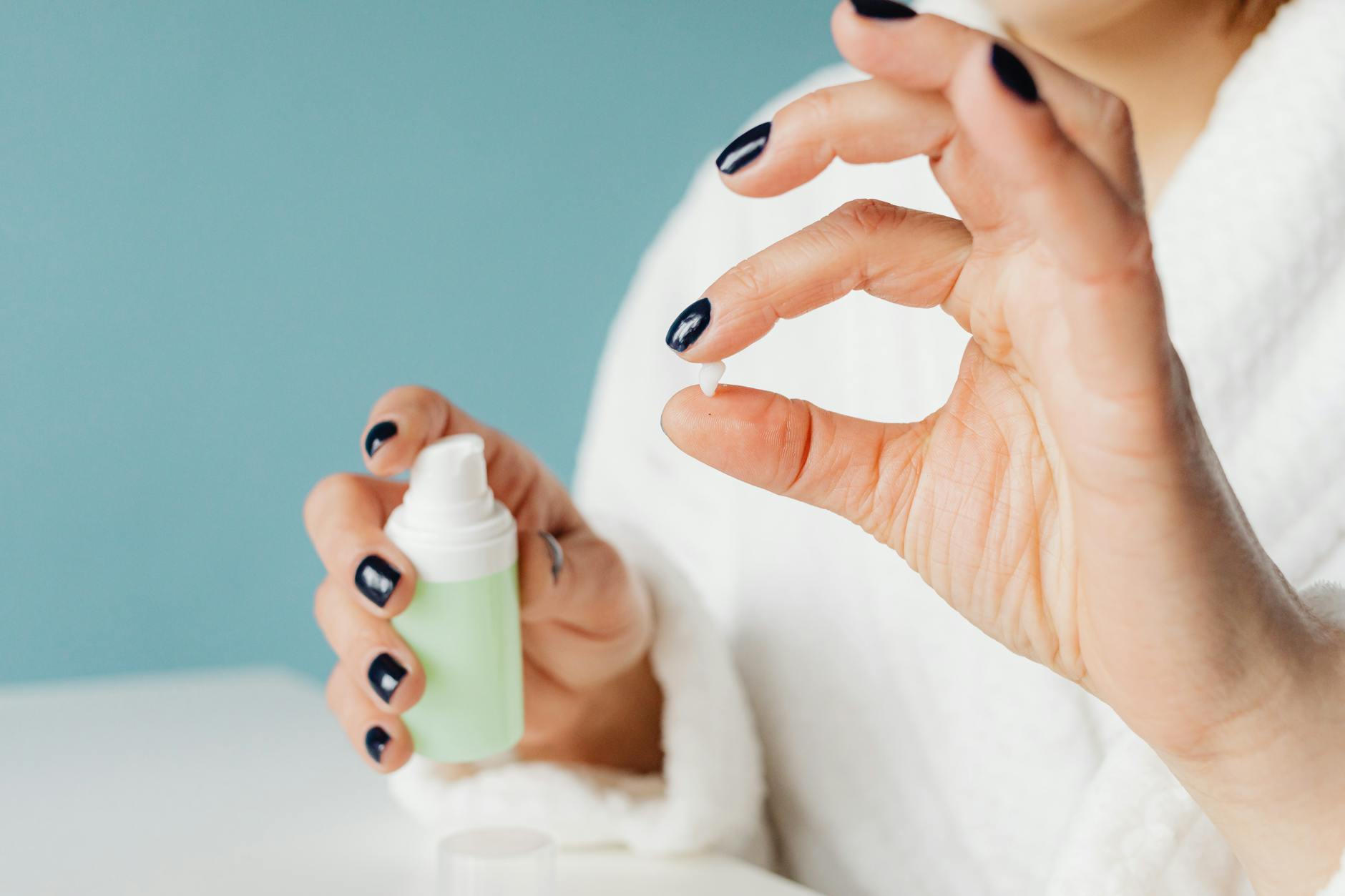 Eye Cream Application Skincare Aging Prevention