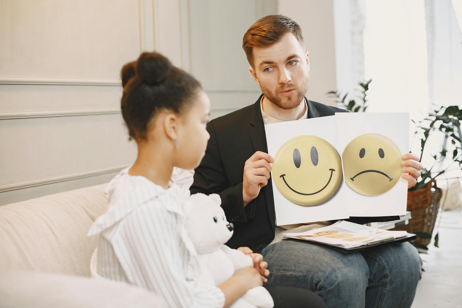 Emotion Coaching Child Identifying Feelings