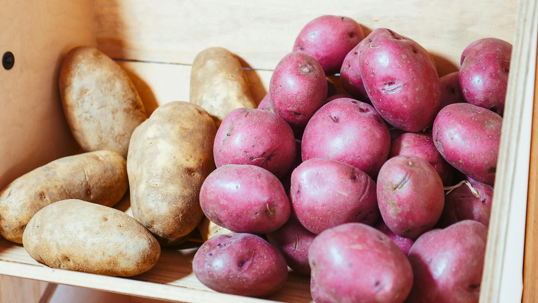 Raw Potatoes Food