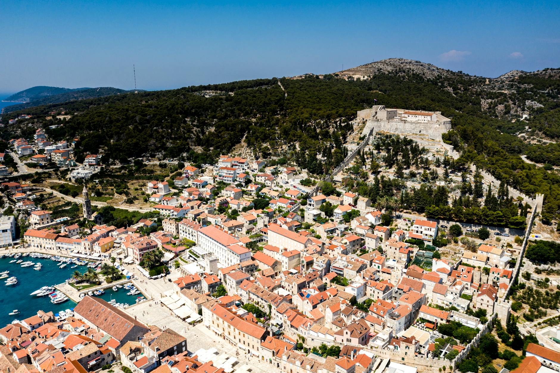 Hvar Island Lavender Fields Venetian Architecture Pebble Beaches