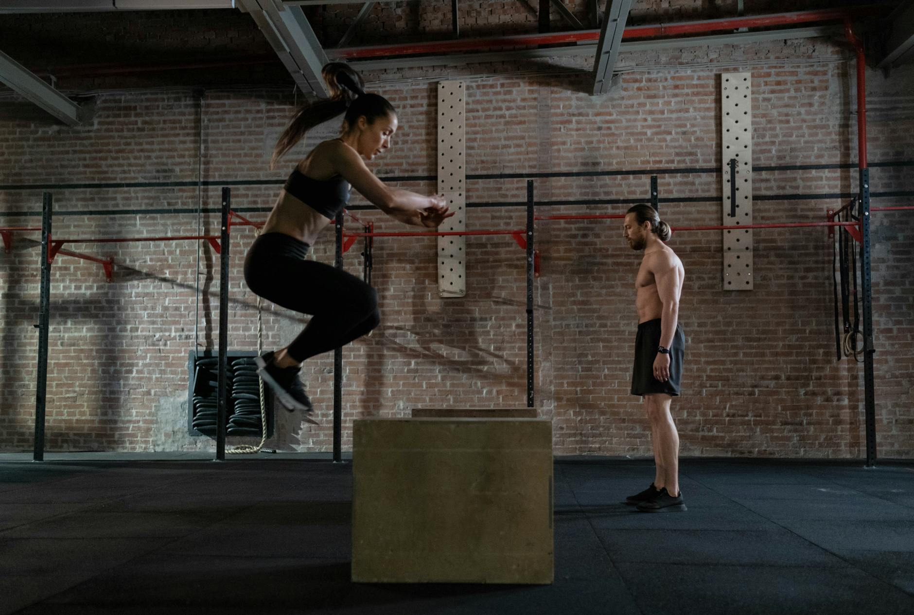 Box Jumps Plyometric Workout