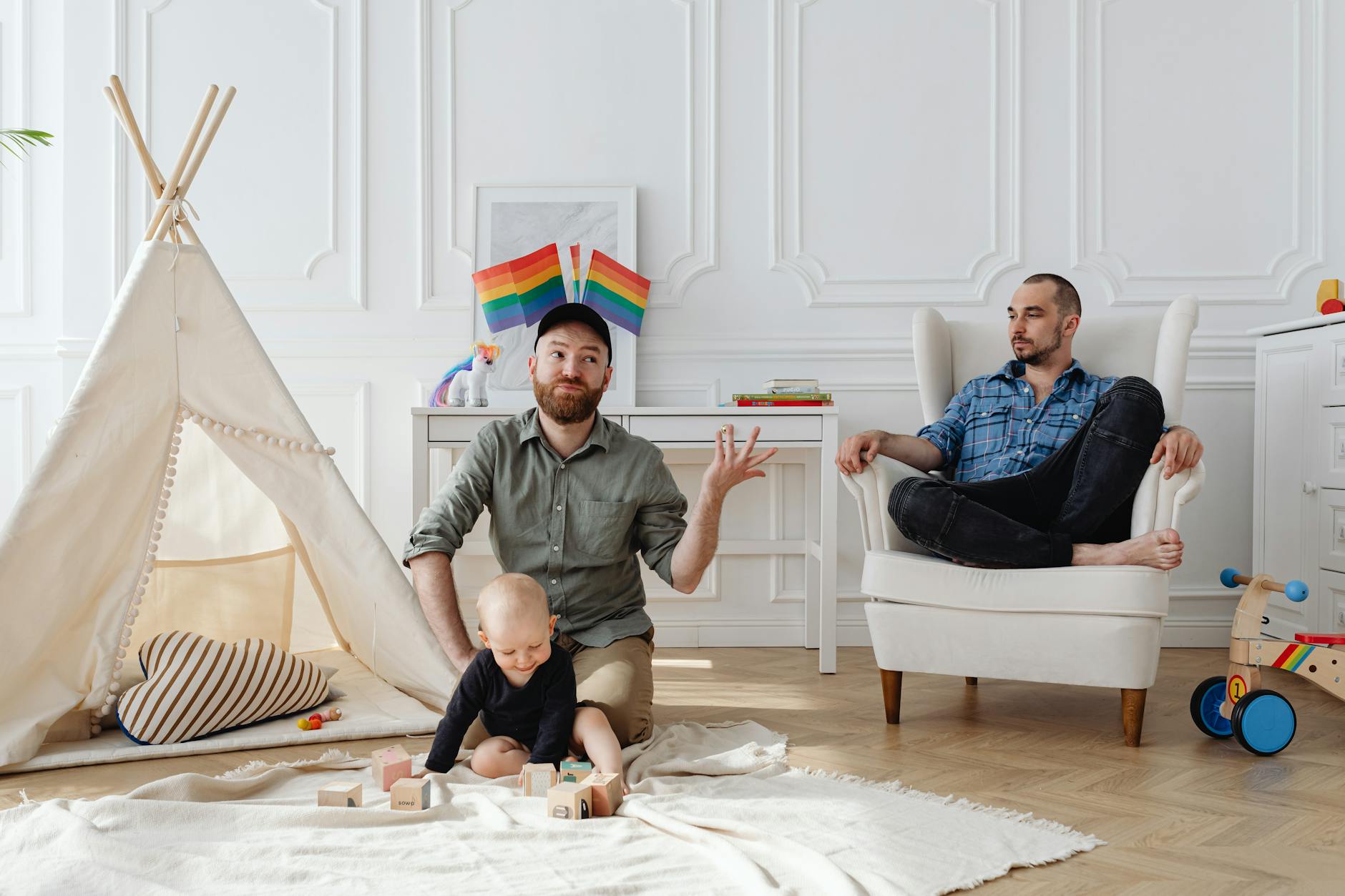 LGBTQ+ Parents Supporting Childrens Creativity And Expression