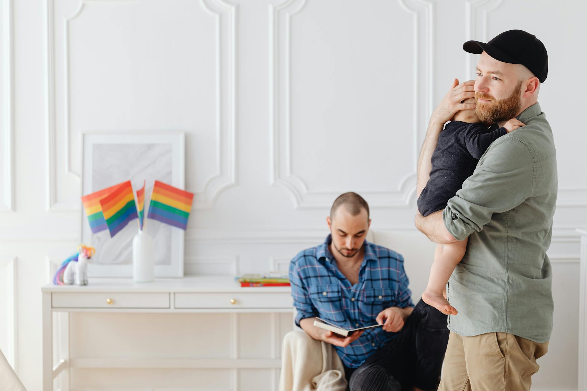 LGBTQ+ Parents Teaching Children Morals And Values