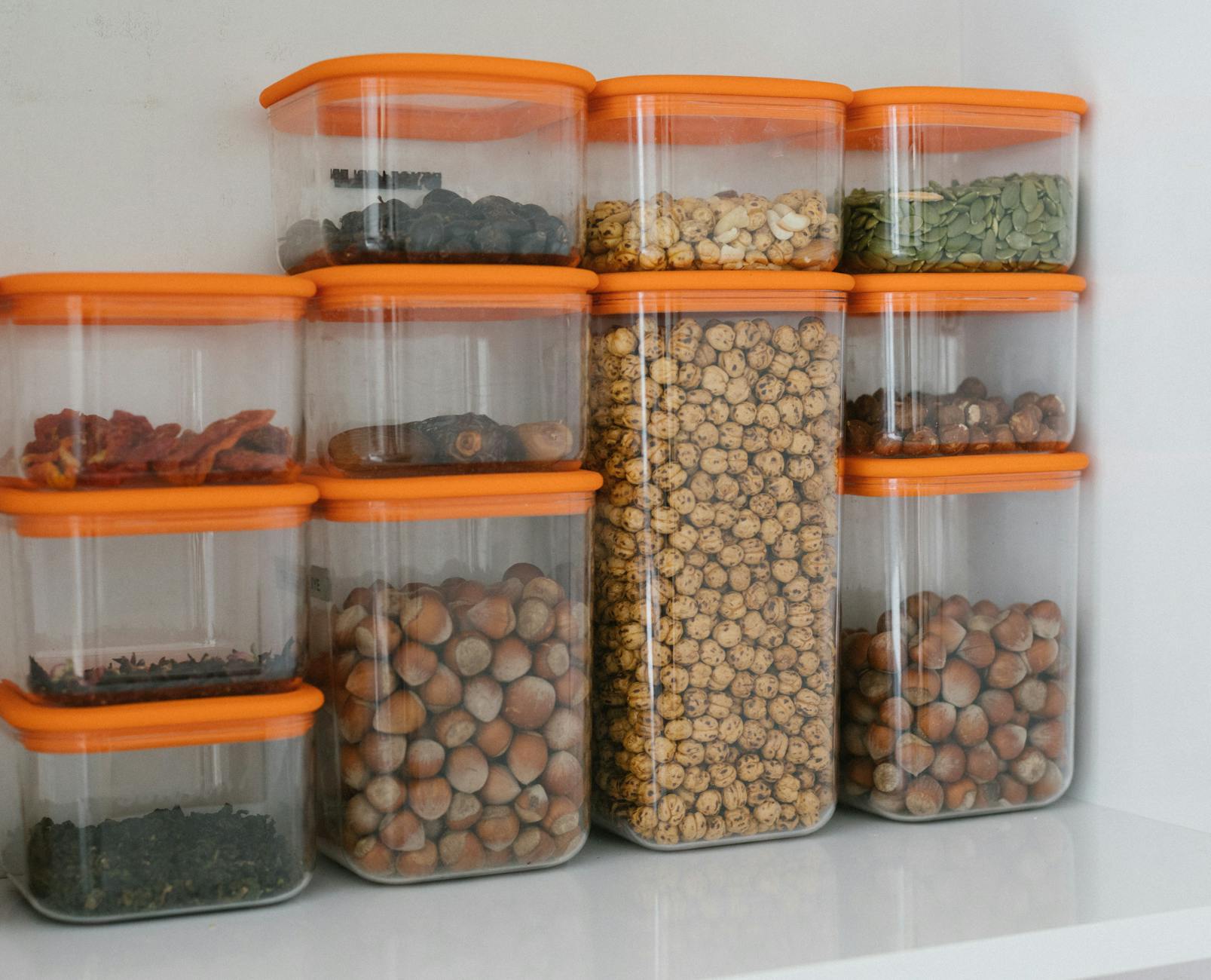 Bulk Food Storage Reusable Containers Healthy Snacks