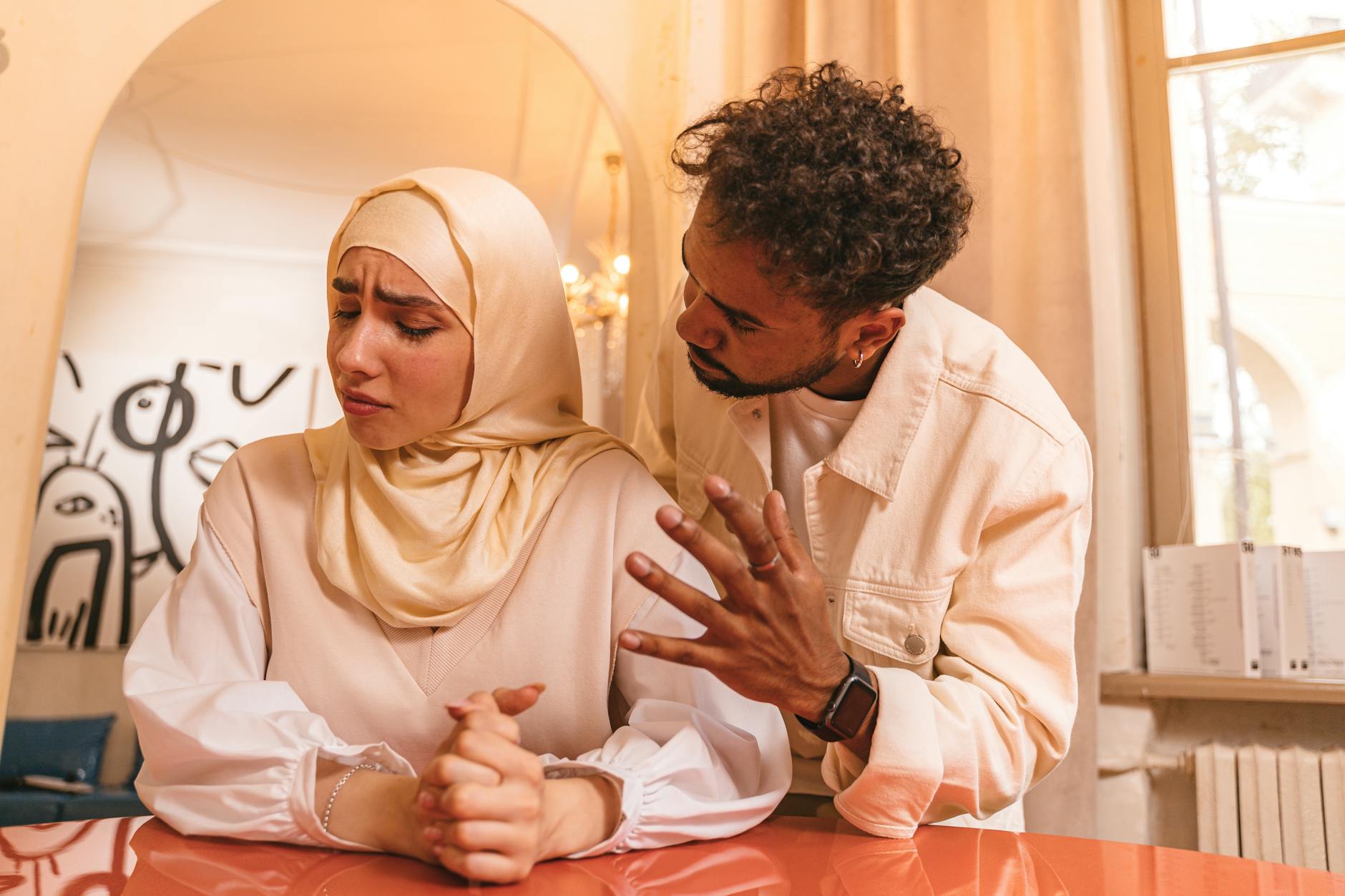 Couple Discussing Relationship Issues