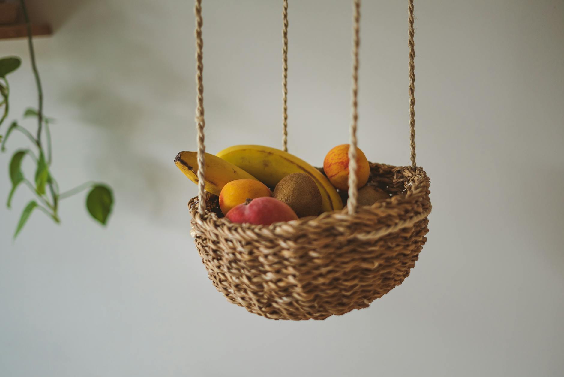 Hanging Fruit Baskets Kitchen Organization