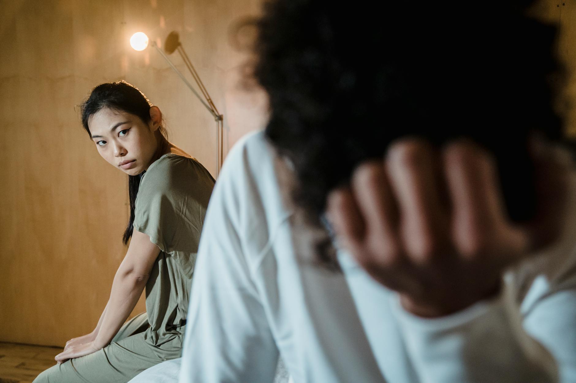 Young Adult Contemplating Relationship