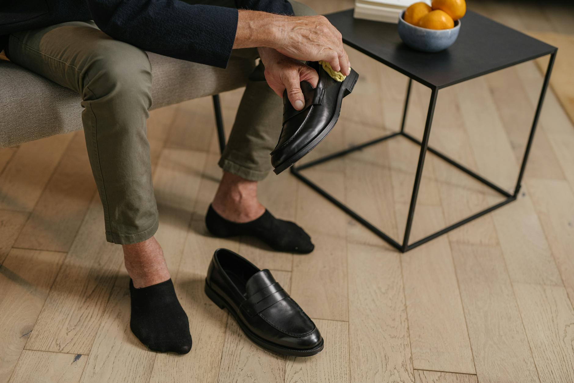 Clean Mens Shoes Maintenance